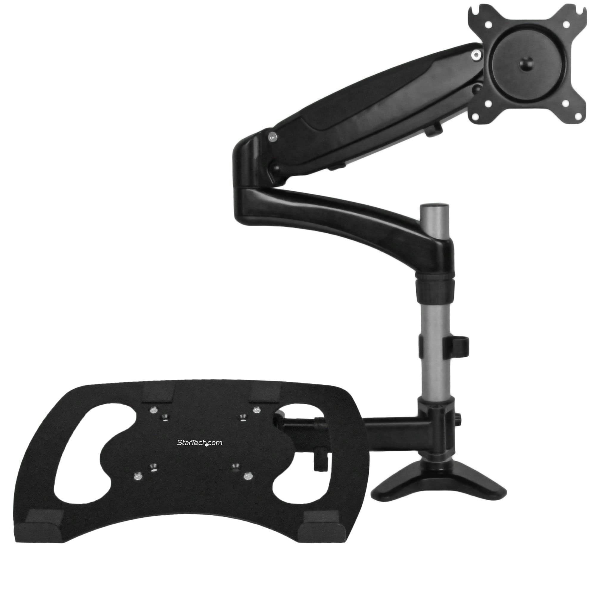 StarTech.com Adjustable Laptop Monitor Stand - Full Motion Articulating VESA Mount Desk Stand for 13-27