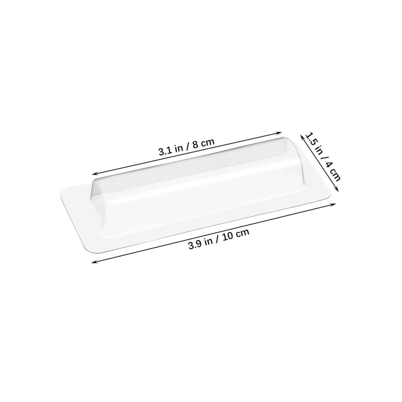 40pcs Clear Plastic Lip Balm Containers with Window - DIY Money Holders for Cash, Lip Gloss & Balm Storage - Perfect for Crafting, Retail Displays & Travel Organizers