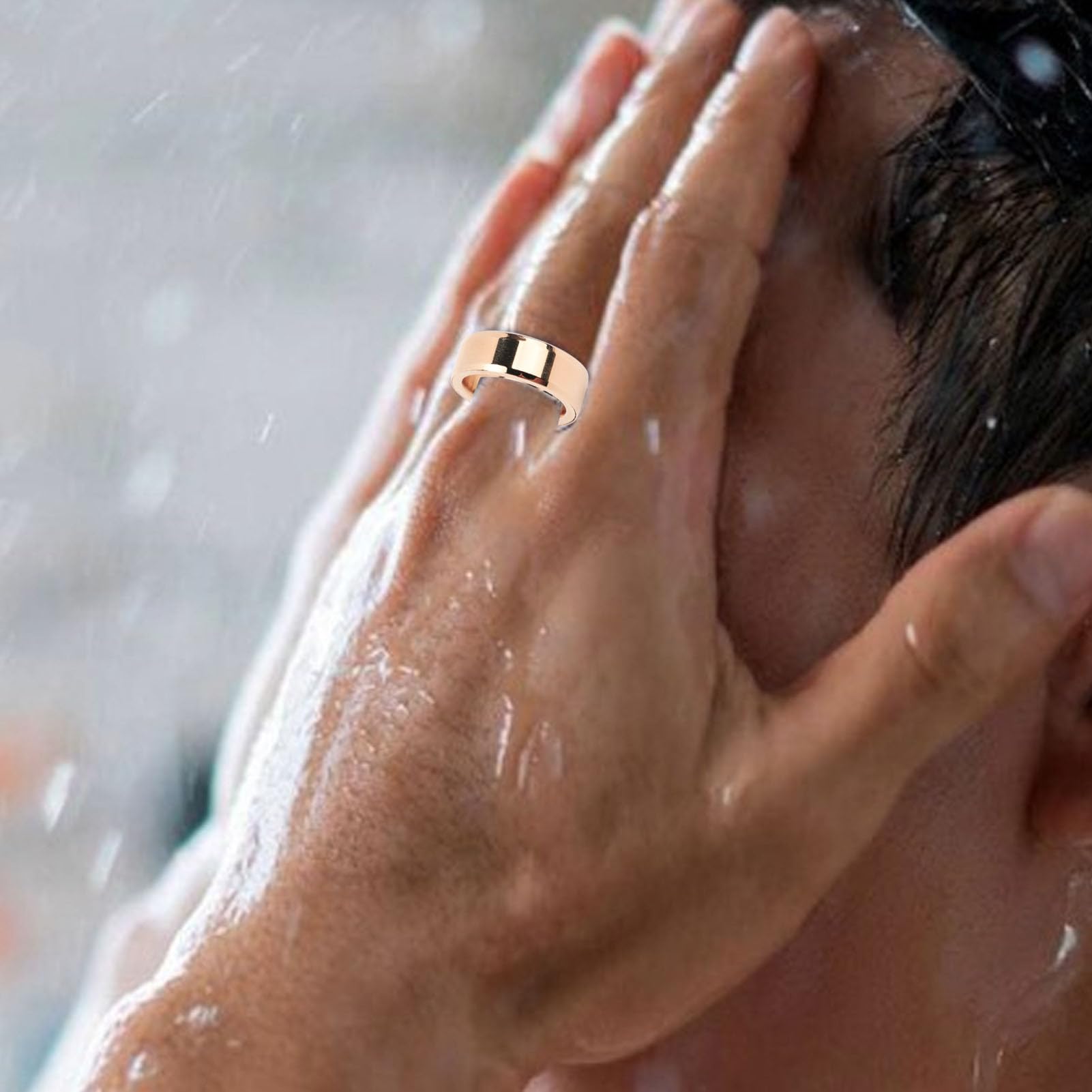 Smart Ring Health Tracker - Waterproof Fitness & Sleep Monitor for Men & Women | Heart Rate, Activity Tracking | Perfect for Workouts, Sleep Analysis & Daily Health Monitoring