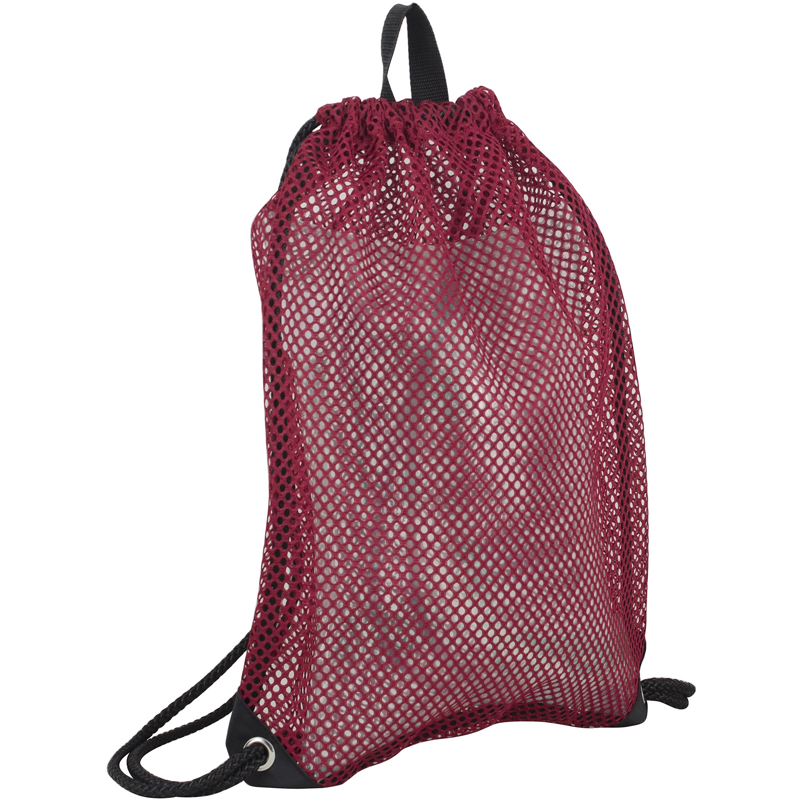 EastSport Lightweight Mesh Drawstring Backpack - Breathable Gym Sackpack for Travel, College, Beach & Shopping | Perfect for Workouts, Campus Life & Outdoor Activities