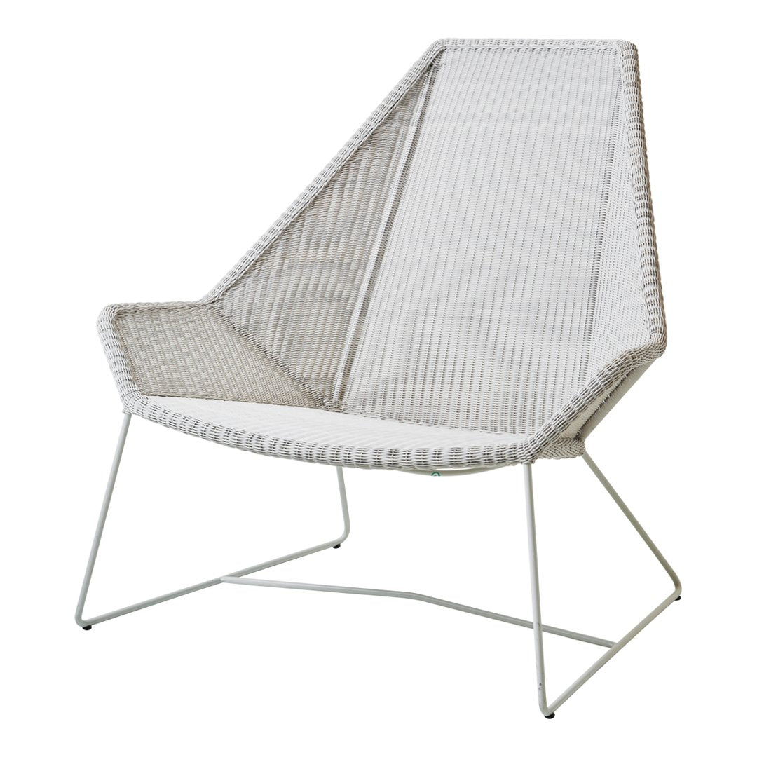 Breeze Highback Chair - Comfortable Outdoor Patio Furniture for Relaxing in Garden, Poolside or Backyard