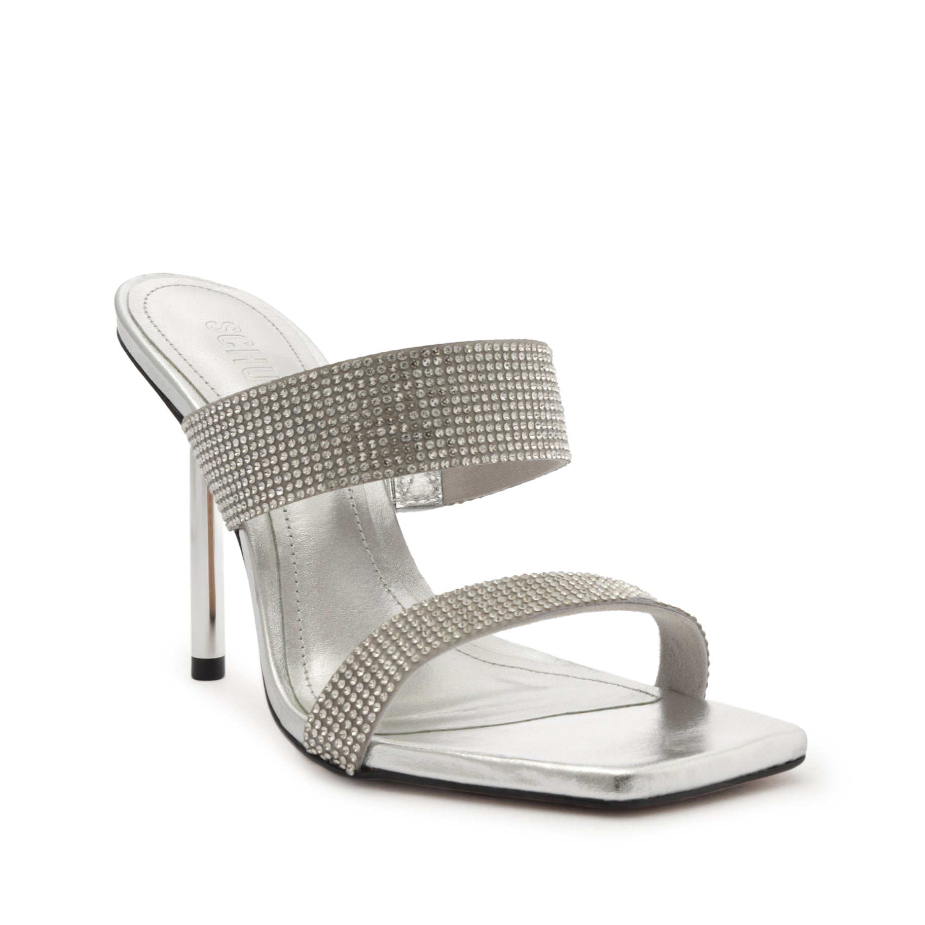 Liam Women's Metallic Nappa Leather Sandals - Comfortable Summer Slide Sandals for Beach, Pool & Casual Outings