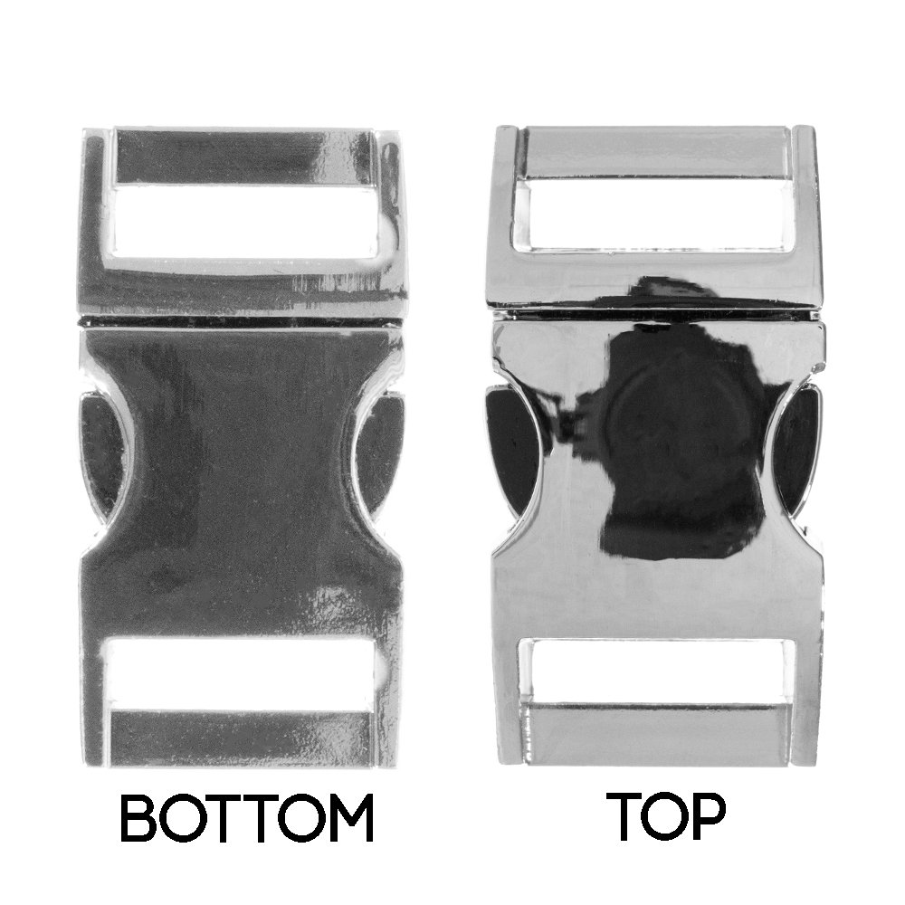 Heavy Duty Metal Alloy Buckles - 5/8 Inch Silver Buckles for Belts, Straps & DIY Crafts (100 Pack) - Premium Durable Hardware for Leatherworking, Bags & Outdoor Gear