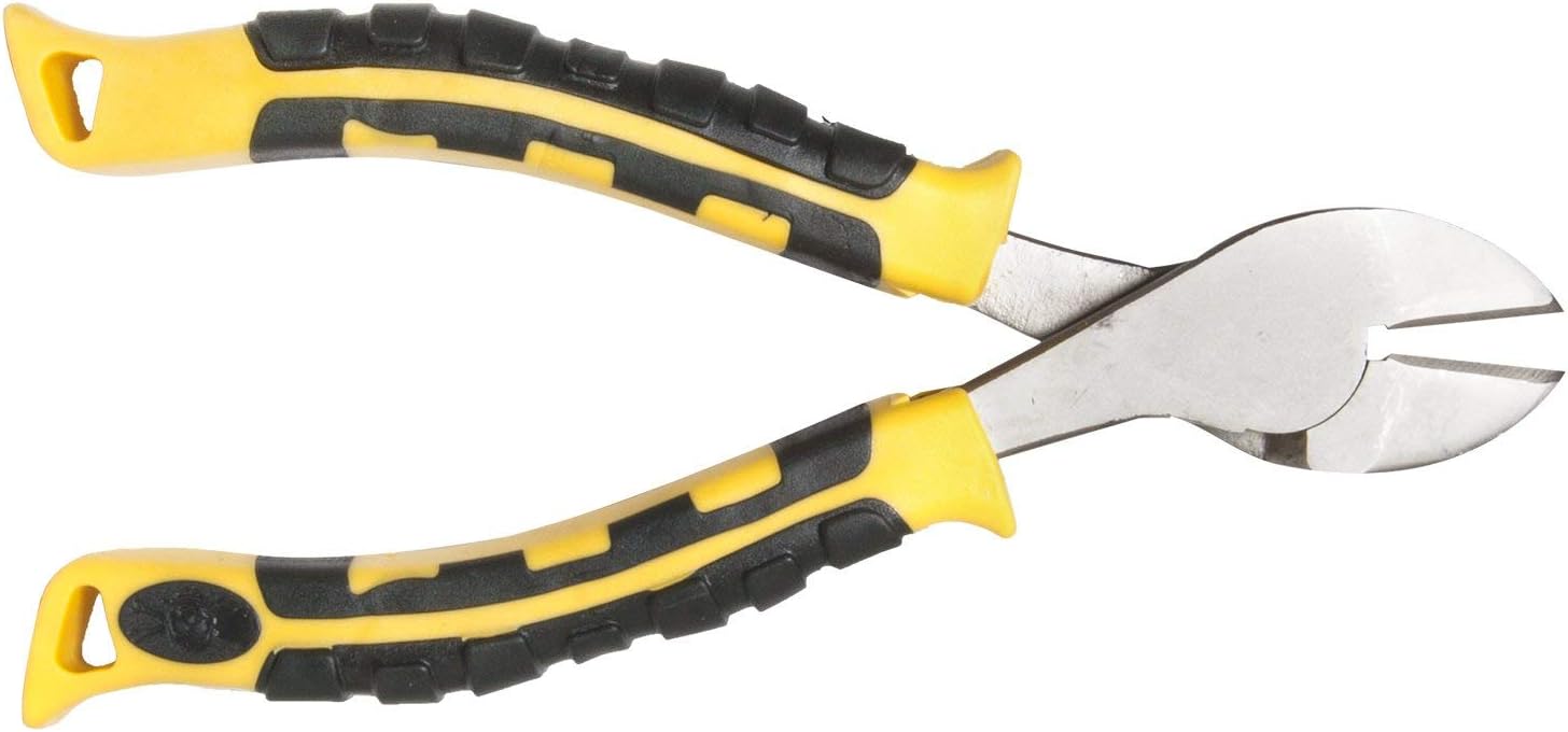 Calcutta Ultra Grip Cutting Pliers - Professional Wire Cutters for DIY, Electrical Work & Jewelry Making - Heavy Duty Pliers for Crafts, Home Repair & Industrial Use