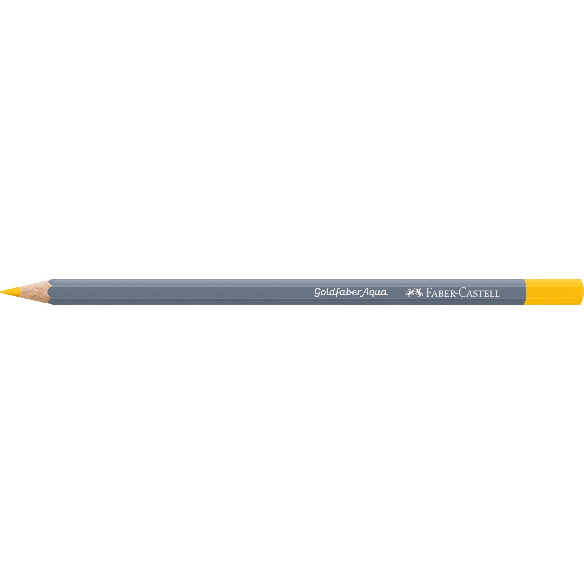 Gold Faber Aqua Watercolor Pencil - Cadmium Yellow #107 (114607) | Professional Art Supplies for Sketching, Drawing & Watercolor Painting