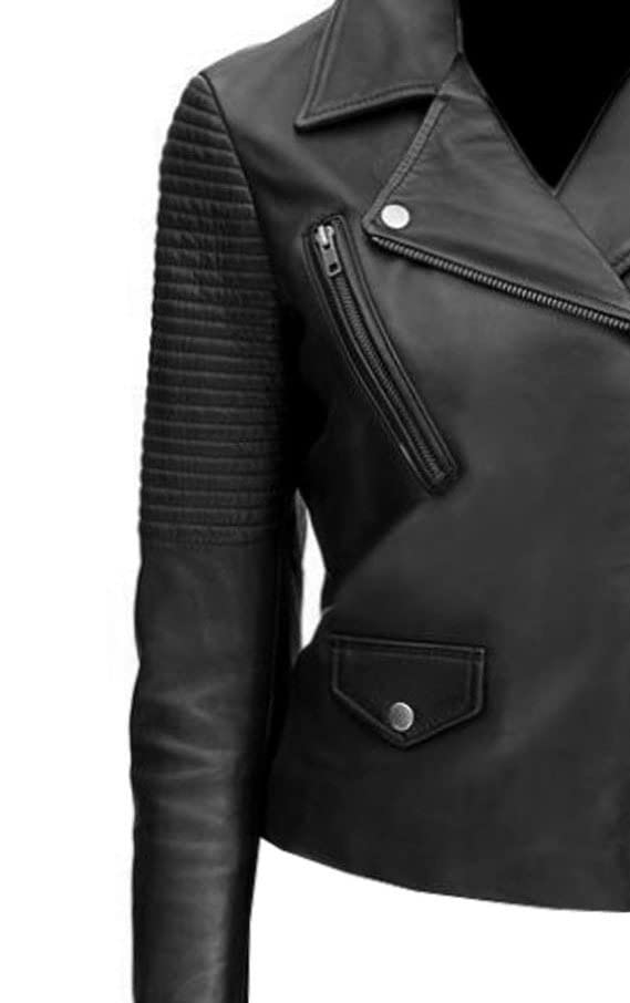 Fairy Real Women's Winter Leather Jacket - Plus Size Coats for Cold Weather | Stylish Outerwear for Everyday Wear & Holiday Outfits