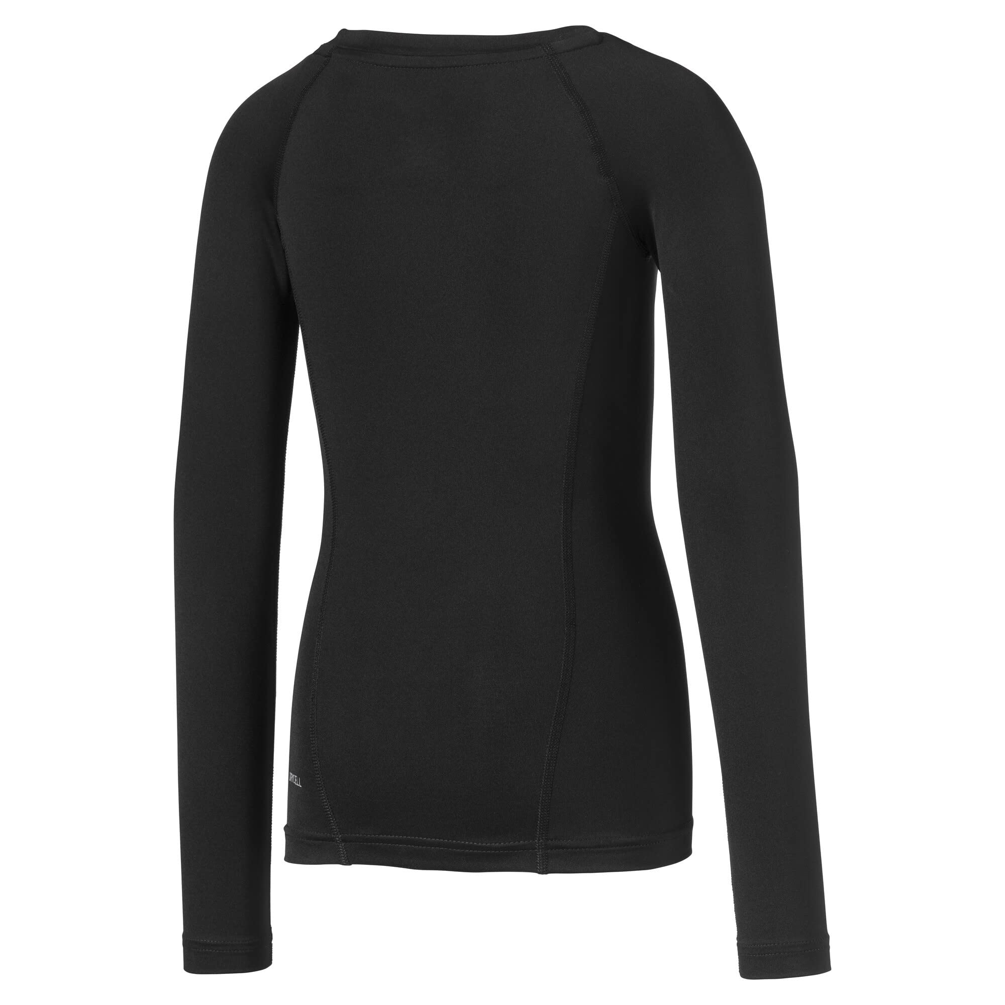 PUMA Baby Girls Liga Baselayer Long Sleeve Tee - Soft Cotton Shirt for Toddlers & Infants - Perfect for Playtime, School & Family Outings