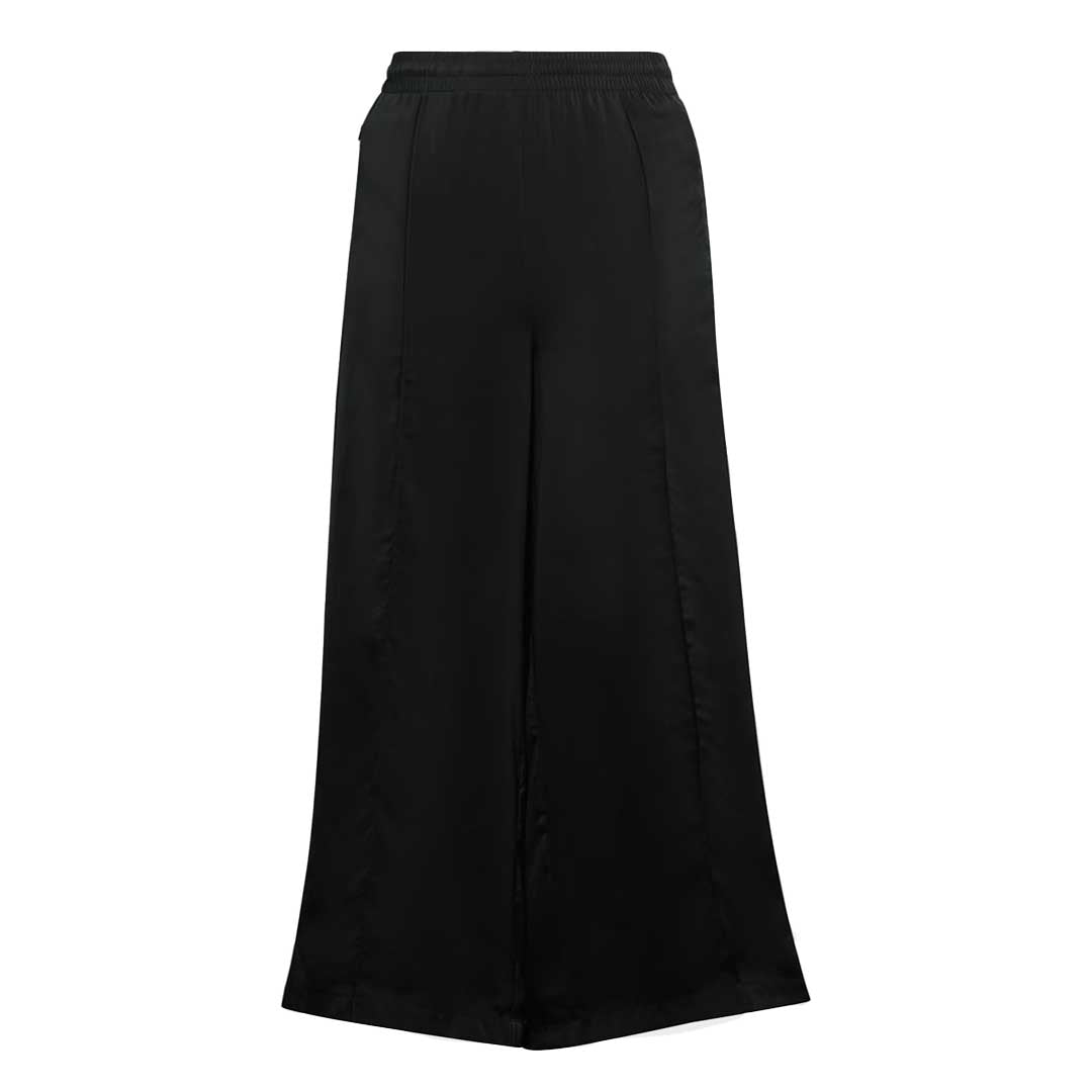 Adidas Women's Adibreak Satin Wide Leg Pants - Plus Size Yoga Lounge Pants (IJ7437) | Comfortable Stretchy Workout Pants for Yoga, Gym & Casual Wear