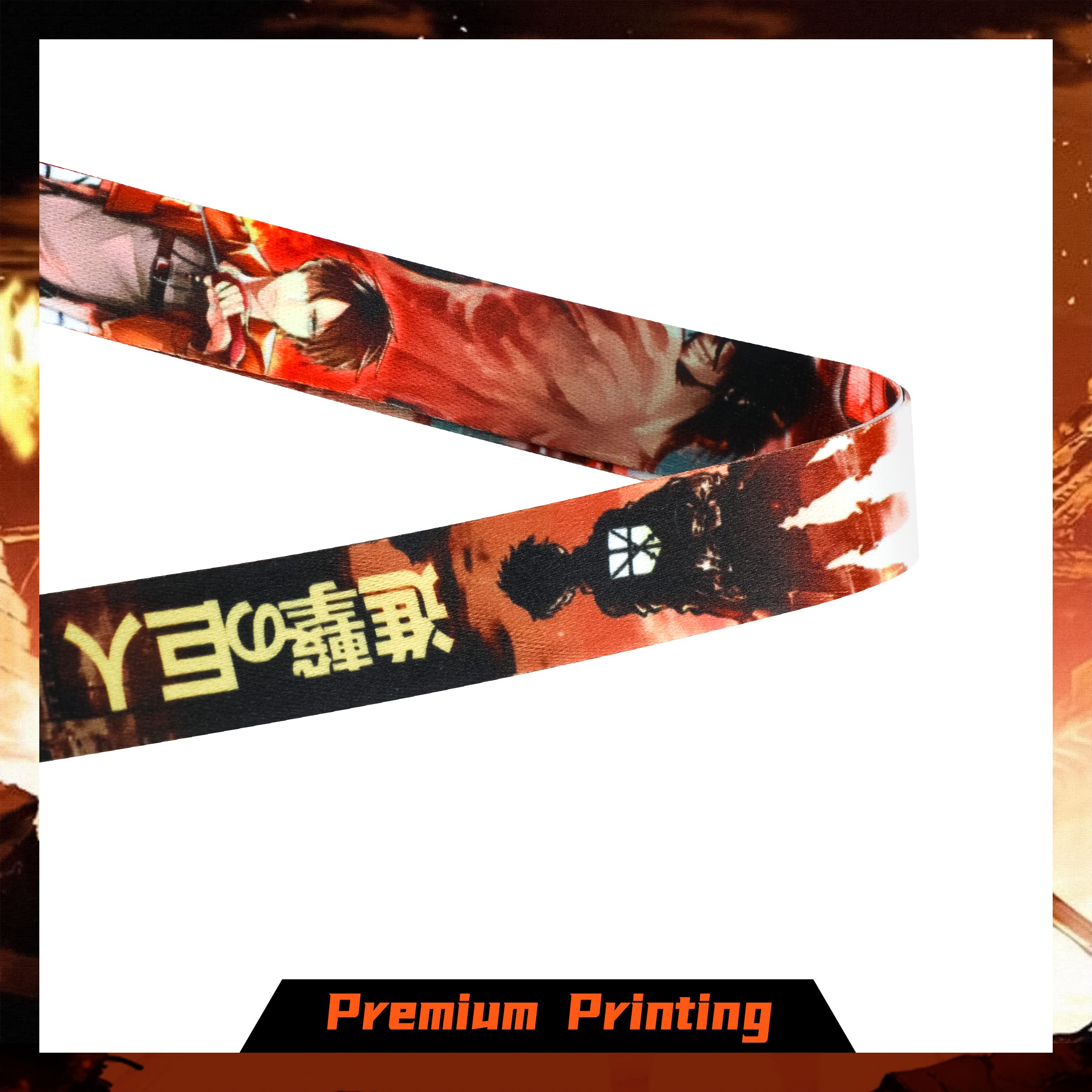 Cute Anime Key Lanyard for ID Badges - Office & School Use