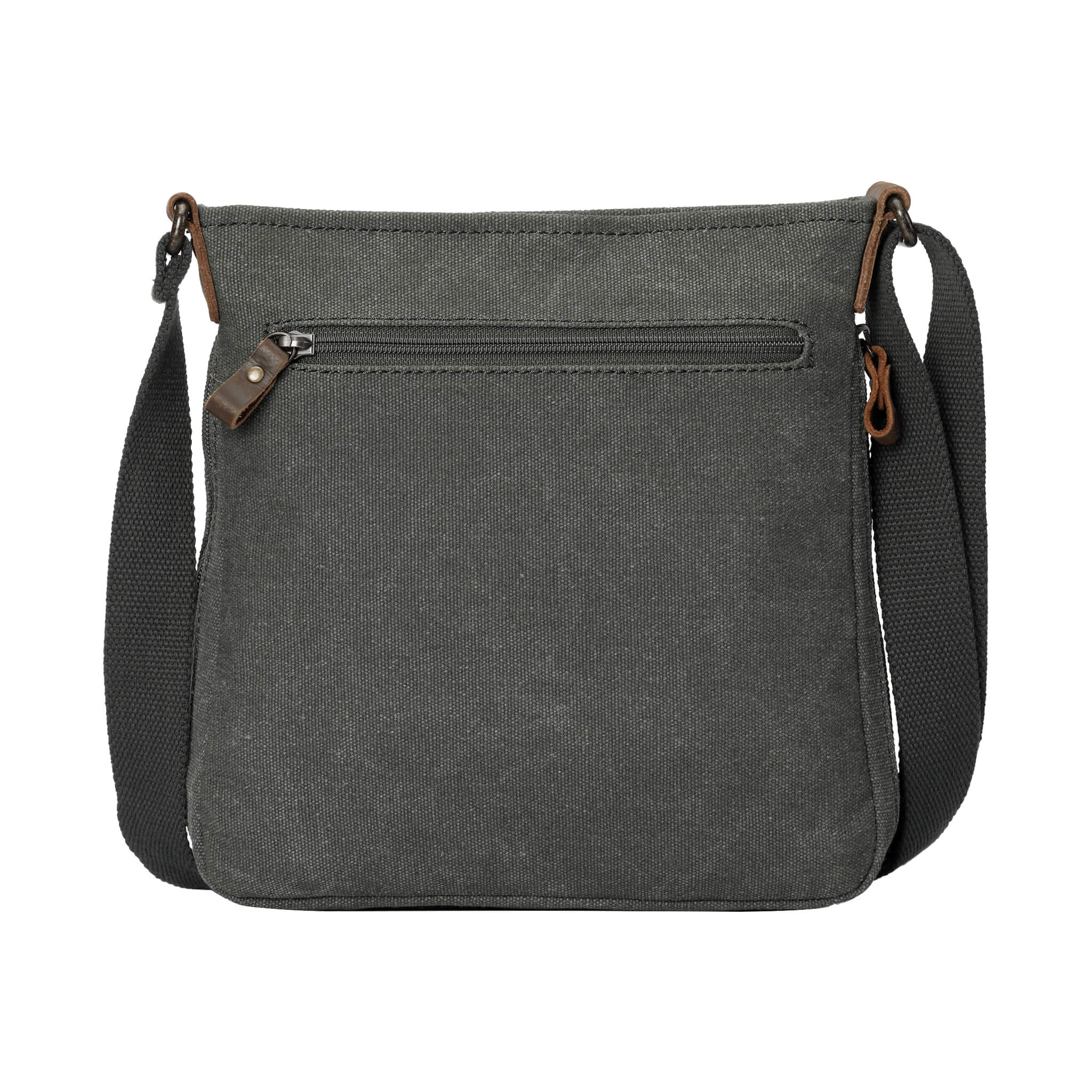 Troop London Classic Canvas Crossbody Bag for Men & Women - Stylish & Durable Shoulder Bag for Travel, Work & Everyday Use