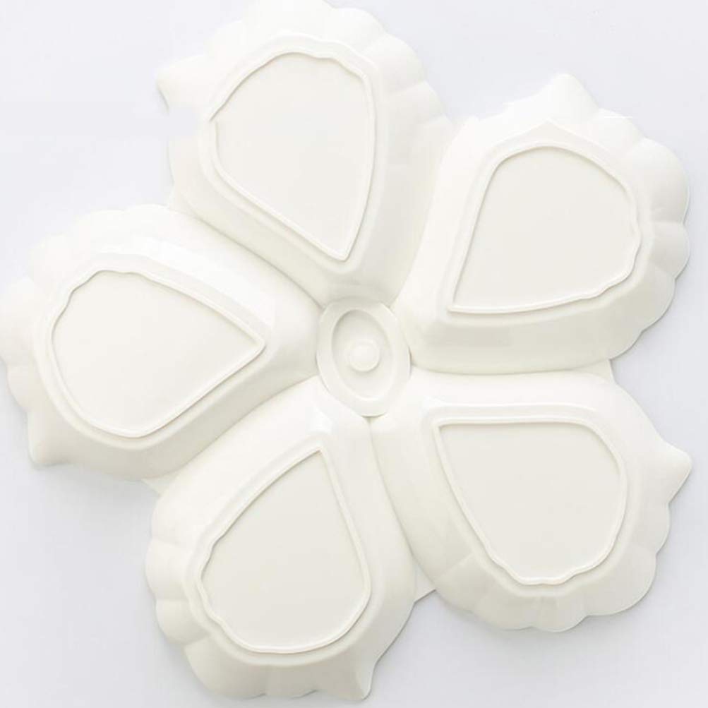 **Divided Serving Bowls with Compartments - Sectional Fruit Tray, Appetizer Plates & Snack Containers for Parties, Picnics & Entertaining**