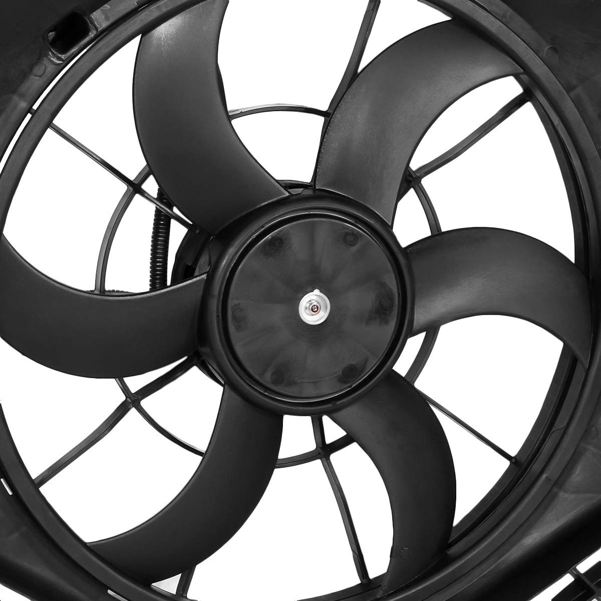 DNA MOTORING OEM-RF-0018 High Performance Radiator Cooling Fan Assembly - Direct Replacement for 2010-2012 Hyundai Genesis Coupe 2.0T | Improved Cooling Efficiency | Black | Perfect for Engine Overheating Prevention & Summer Driving