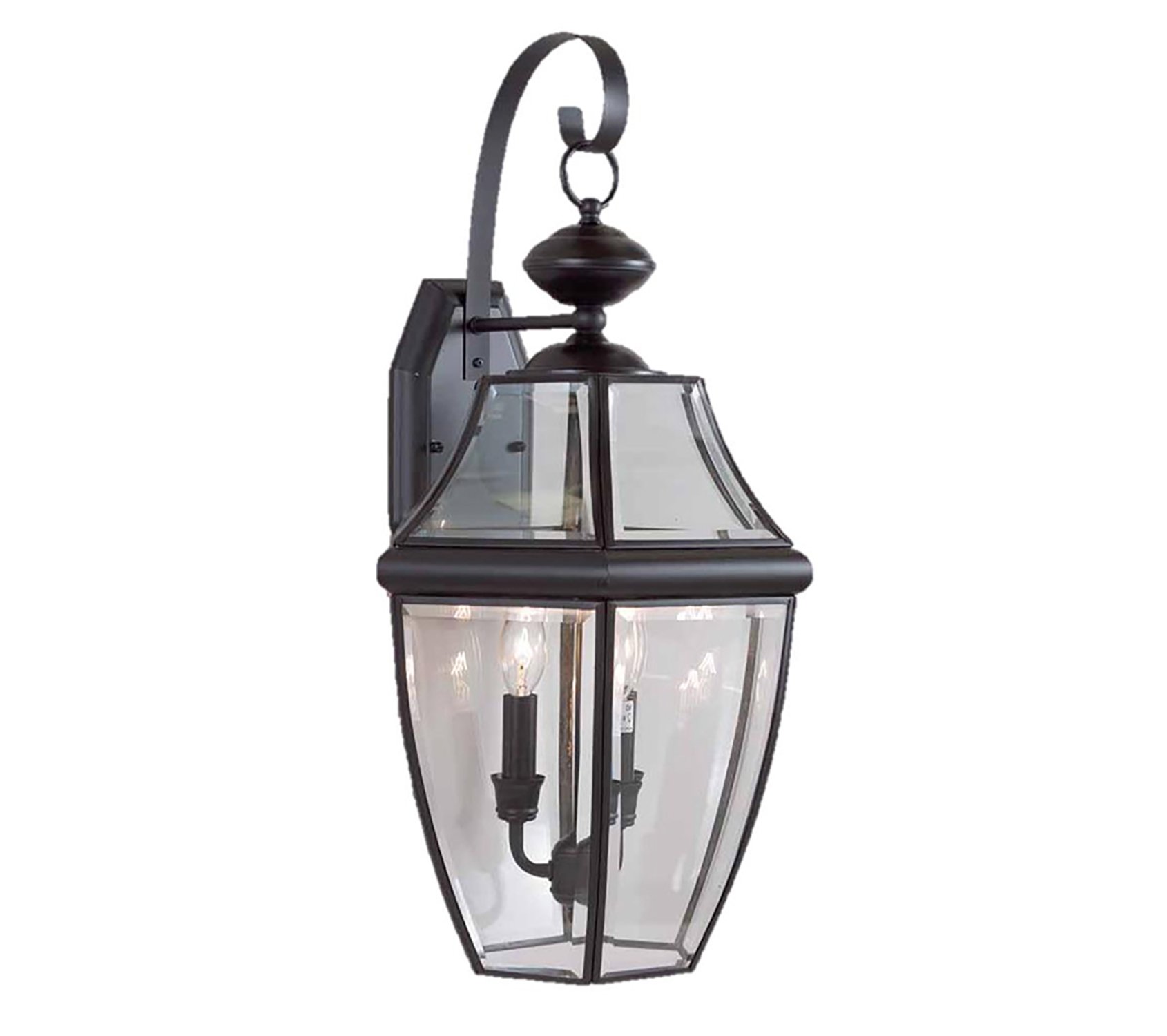 Aurora Lighting V9280-79 Hessing 3-Light Wall Sconce - Modern Brushed Nickel Finish for Bedroom, Hallway & Entryway Lighting