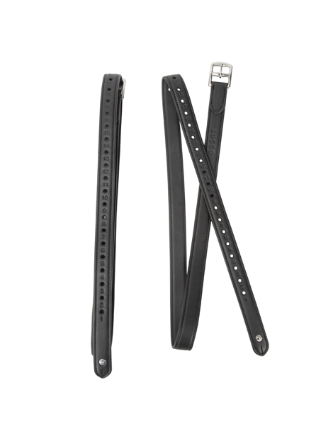 Premium Lusso Non-Stretch Stirrup Leathers for Equestrian Riding - Durable & Comfortable for Dressage, Jumping & Horse Training