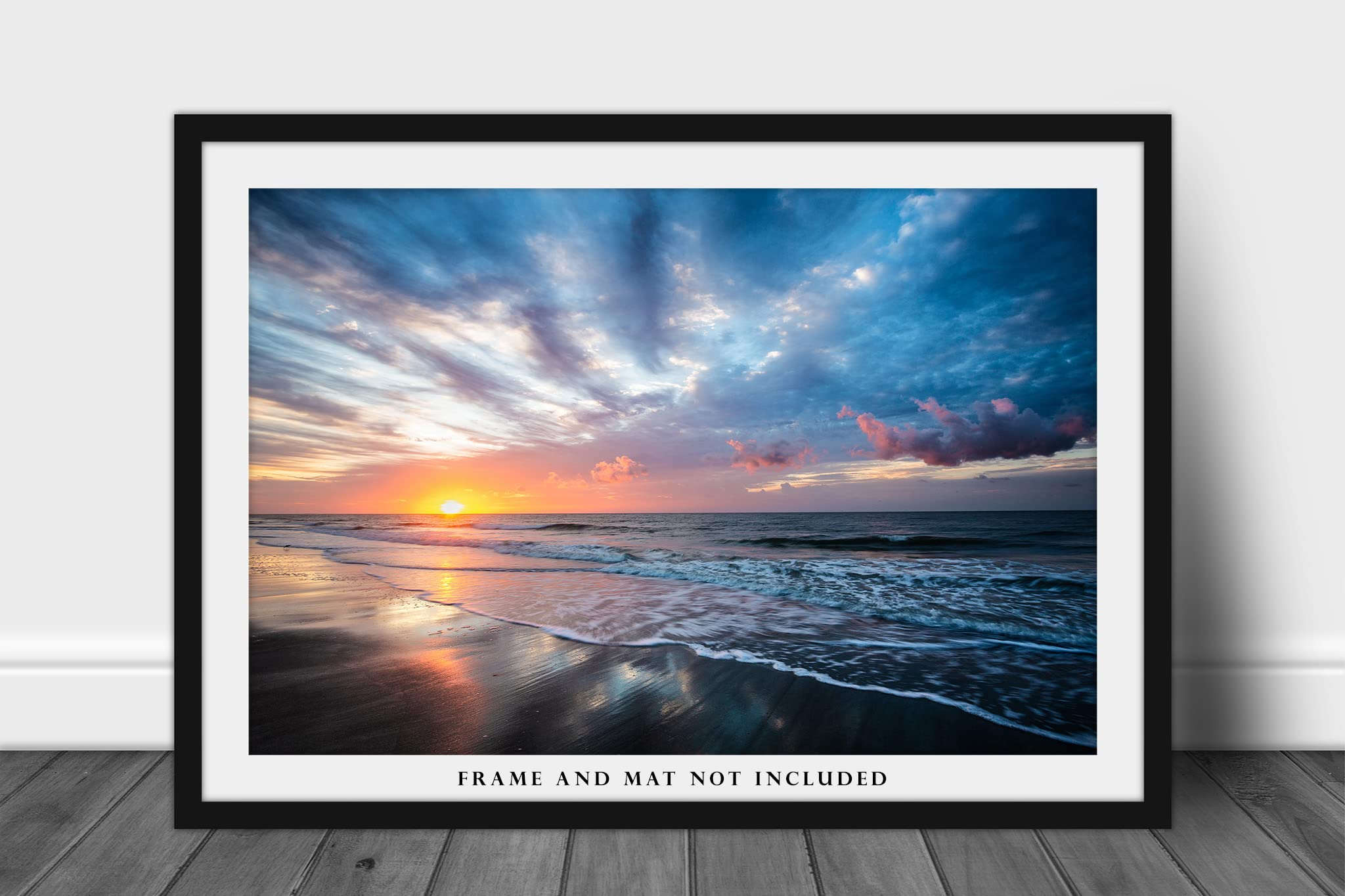 Scenic Sunrise Over Beach at Hilton Head Island - Coastal Photography Print (20