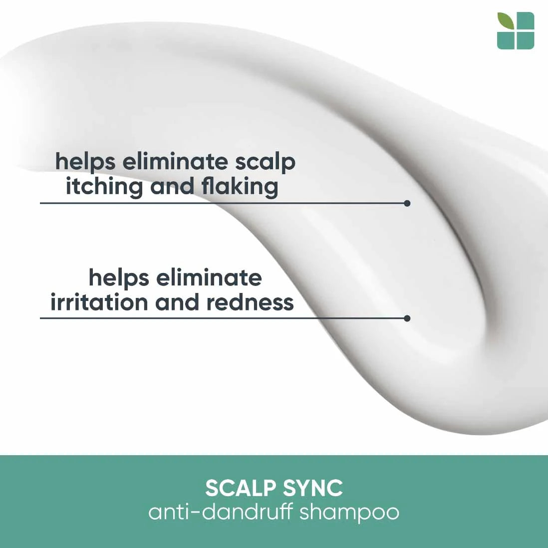 Biolage Scalp Sync Anti-Dandruff Shampoo for Dry, Itchy Scalp - 13.5 fl oz (400ml) - Sulfate-Free & Clinically Proven - Perfect for Daily Use & Flaky Scalp Relief