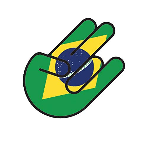 EW Designs Brazilian Shocker Vinyl Decal - 5