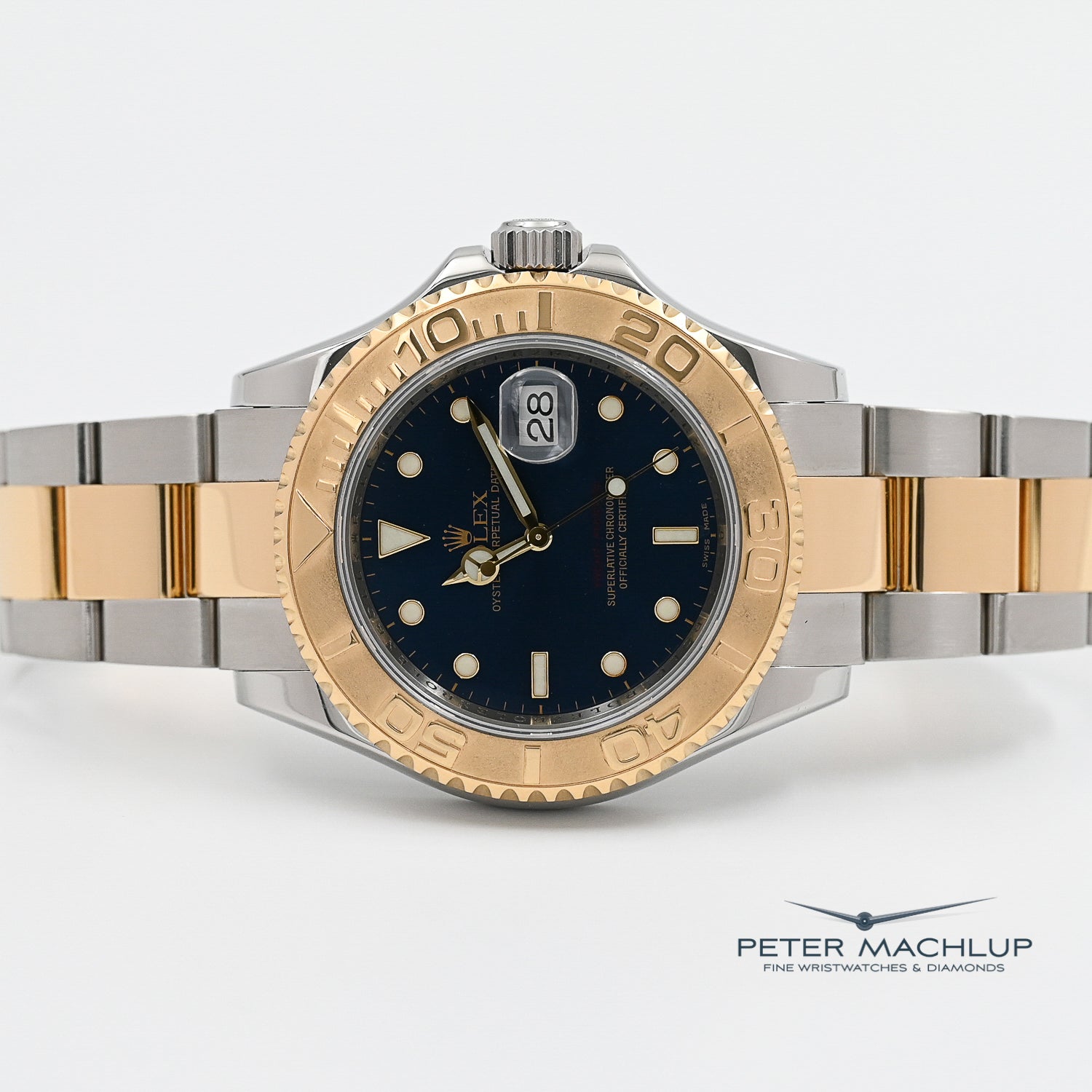 Rolex Yachtmaster 40mm Men's Luxury Watch - 2008 Model - Stainless Steel & Platinum - Perfect for Sailing, Yachting & Special Occasions