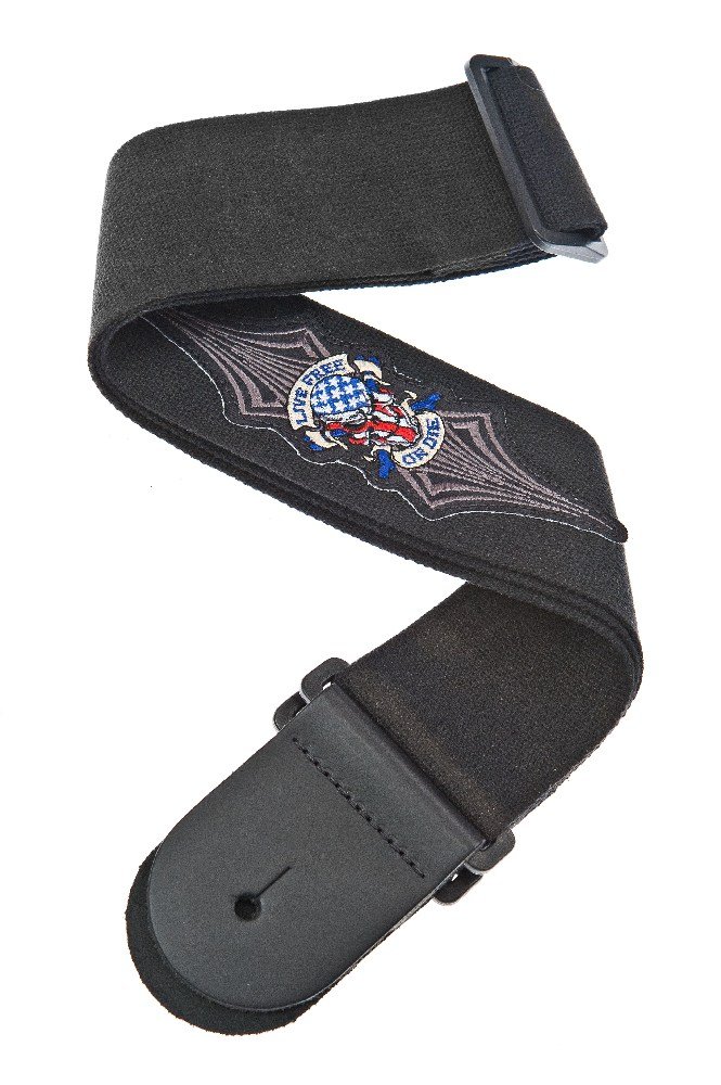 Planet Waves Patch Guitar Strap - Adjustable & Comfortable for Electric/Acoustic Guitars - Perfect for Live Performances & Studio Sessions