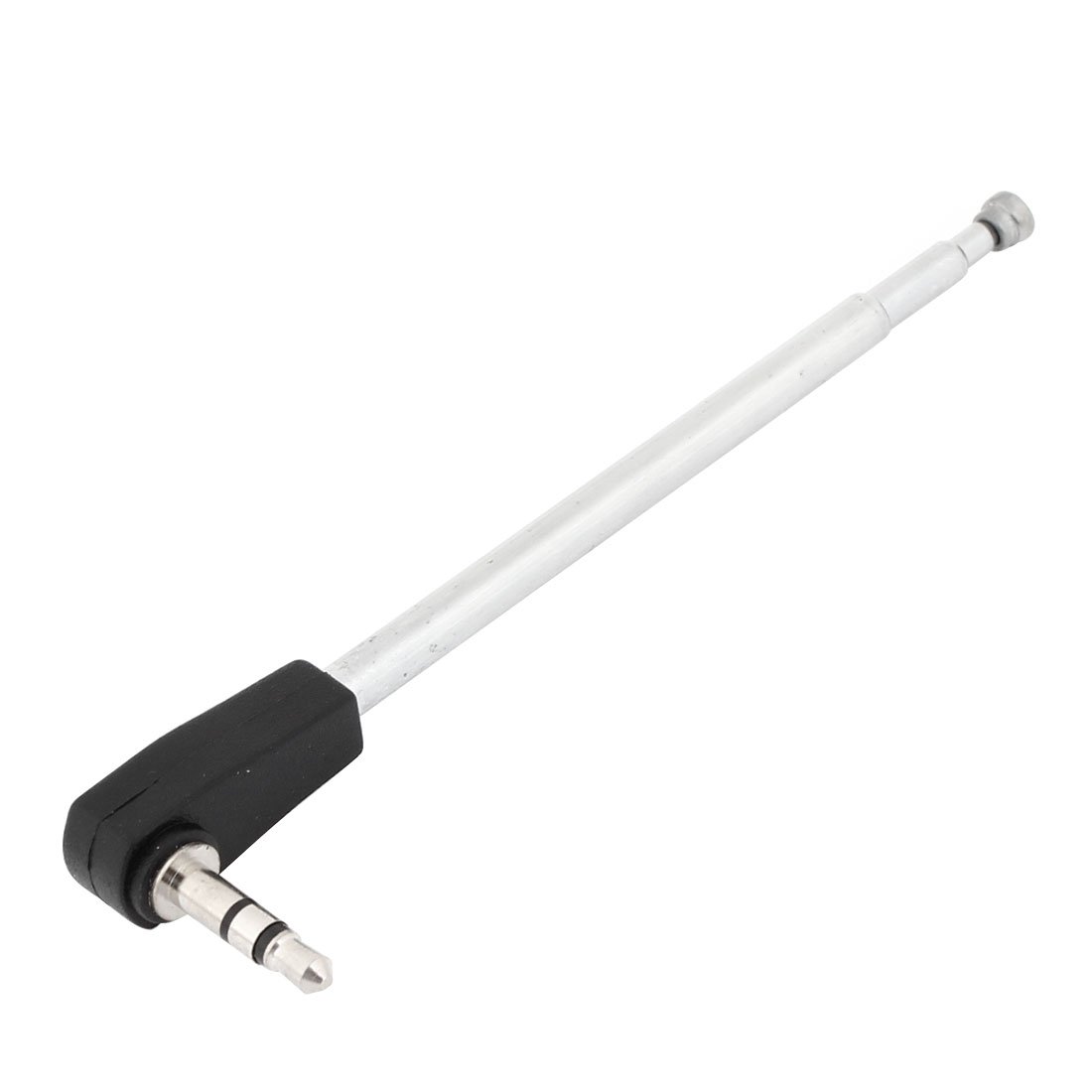 uxcell 3.5mm FM Telescopic Antenna - 22.5cm 4-Section Portable Radio Replacement Antenna with Stainless Steel Connector | for FM Radio, Home Stereo & Car Audio Systems | Perfect for Improved Signal Reception in Vehicles, Offices & Home Entertainment