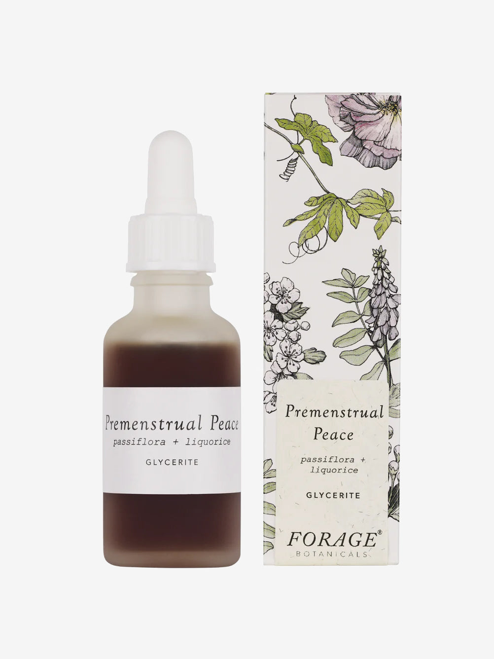 Forage Botanicals Premenstrual Peace Drops - Natural PMS Relief & Stress Support for Women - Perfect for Menstrual Comfort & Relaxation