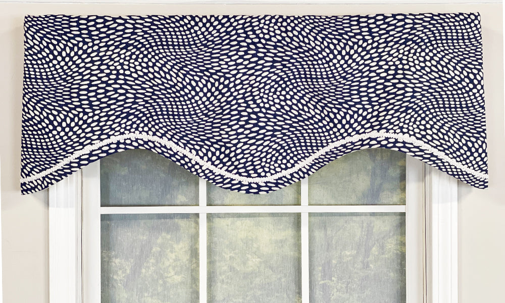 Arnava Cornice Valance - Elegant Window Valance for Living Room & Bedroom - Premium Home Decor for Curtains & Drapes - Perfect for Modern & Traditional Interior Design