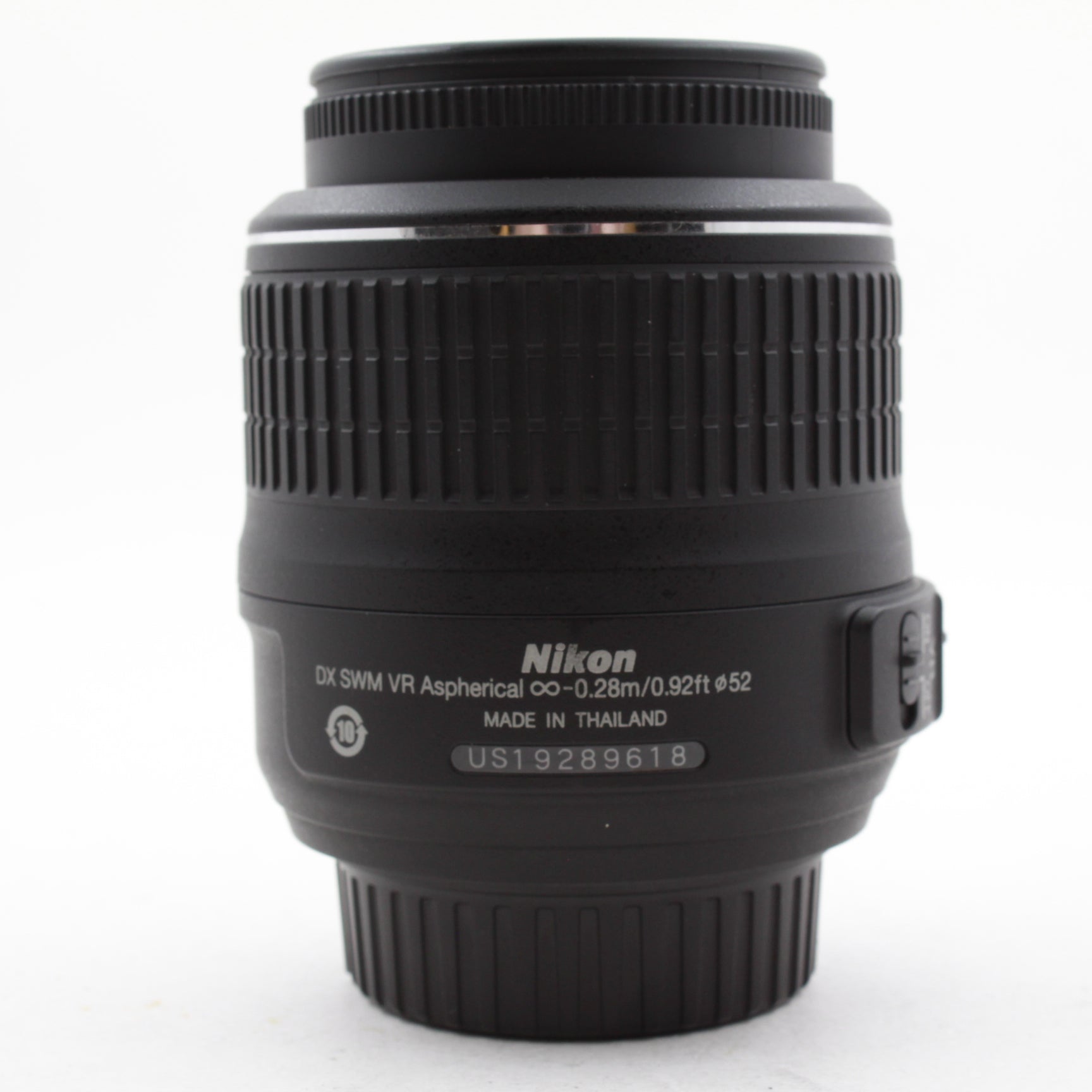 Used Nikon AF-P DX NIKKOR 18-55mm f/3.5-5.6G VR Lens for DSLR Cameras - Perfect for Travel, Portraits & Everyday Photography