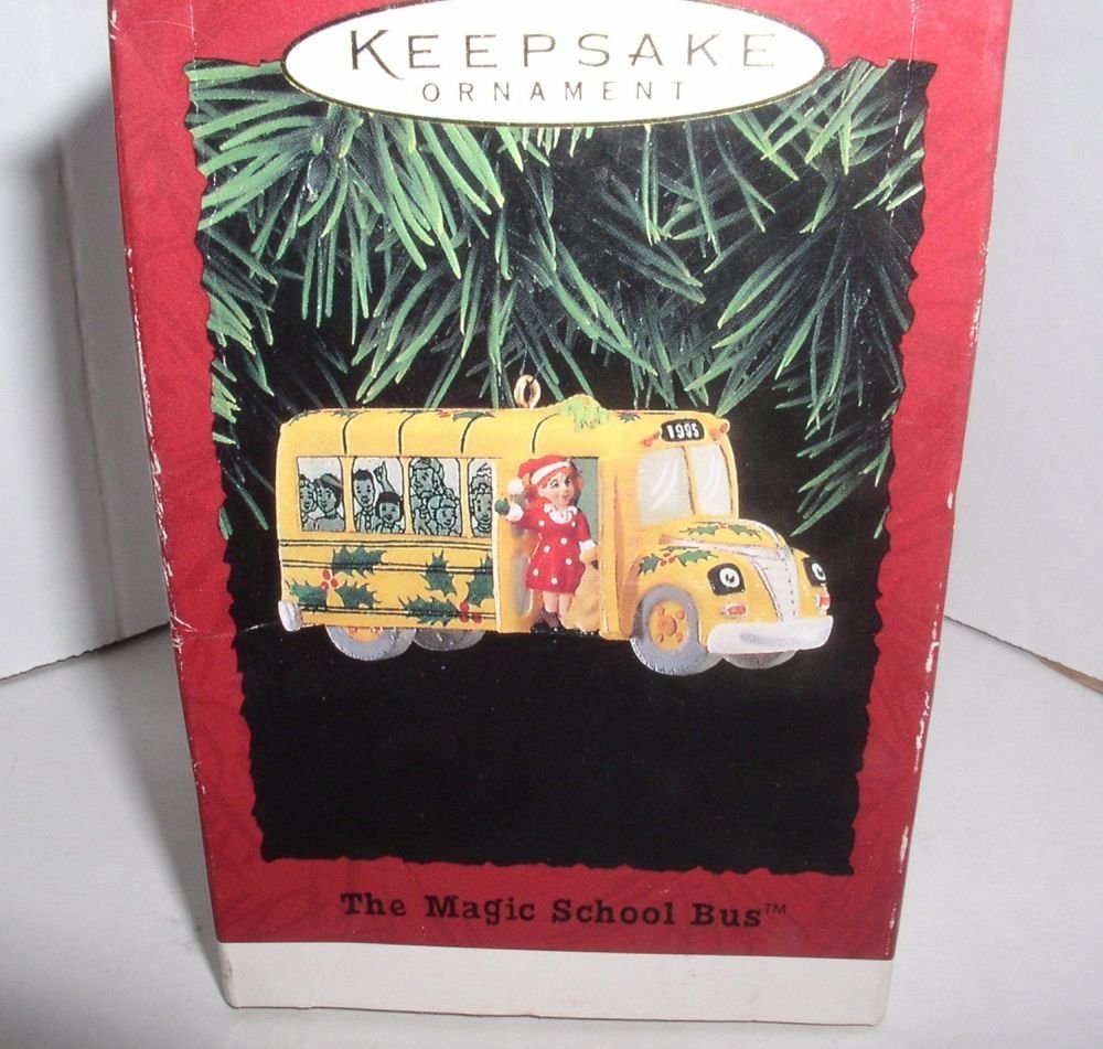Hallmark 1995 The Magic School Bus Keepsake Ornament - Collectible Christmas Tree Decor for Fans & Holiday Memories