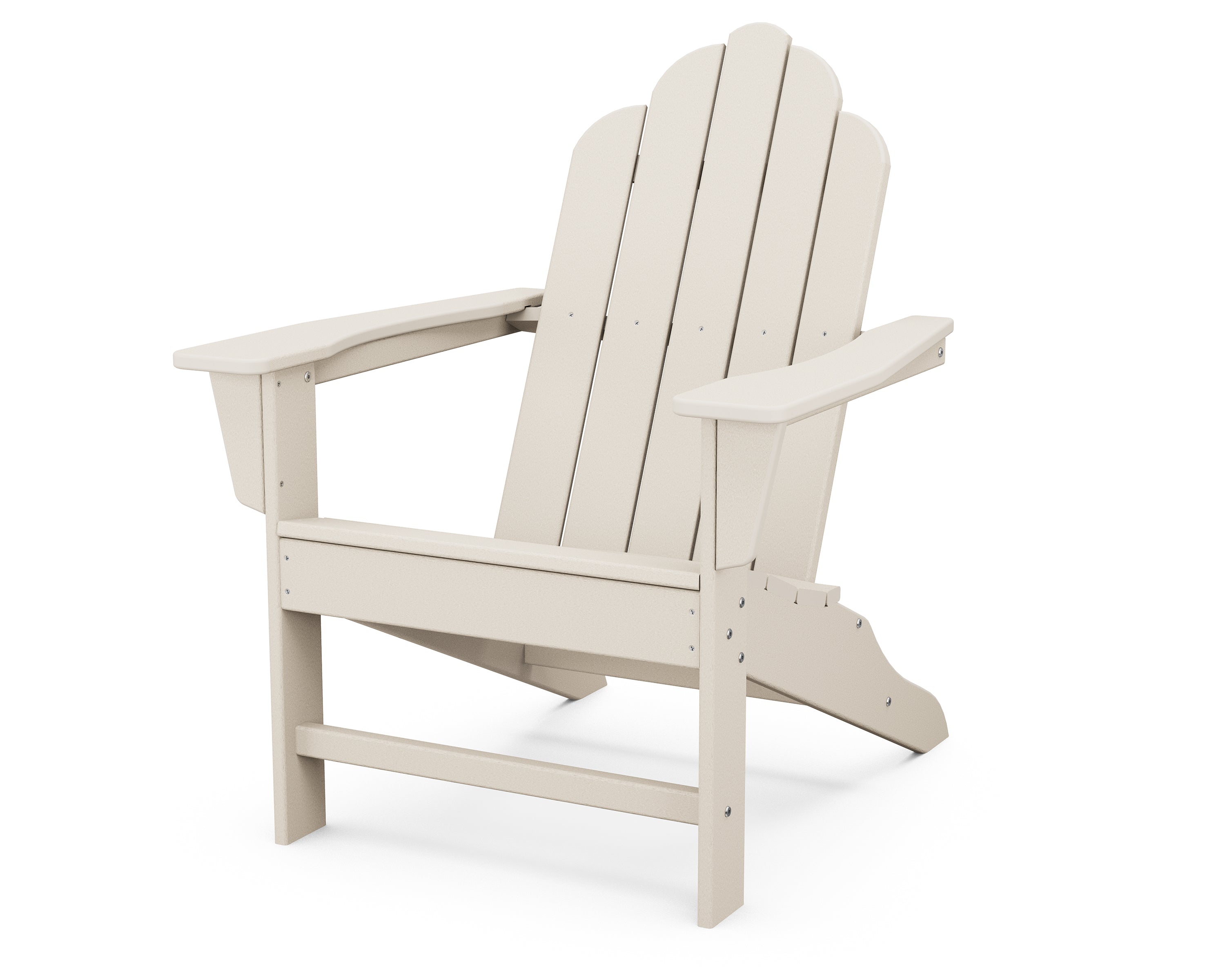 POLYWOOD Long Island Adirondack Chair - Durable Outdoor Furniture, All-Weather Resin, Comfortable Patio Seating for Garden, Poolside & Backyard Relaxation