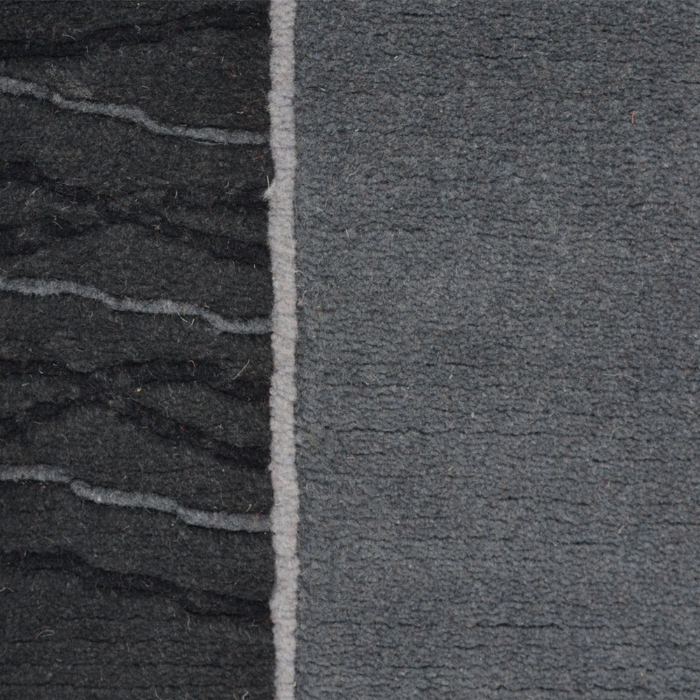 Handmade Rugnique Hand-Knotted Wool Rug - Premium Quality, Non-Slip & Durable - Perfect for Living Room, Bedroom, or Office Decor