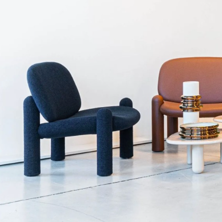 Premium Tottori Armchair in Anthracite - Modern Comfort for Living Room, Office & Lounge Spaces