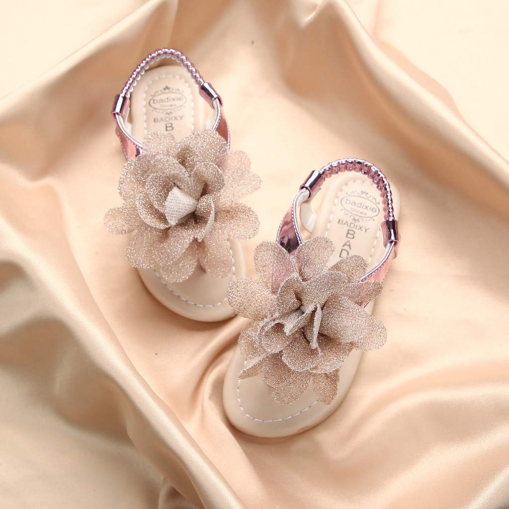 Lykmera Baby Sneakers - Toddler Casual Shoes for Girls & Boys | Soft Sole Princess Sandals & Flower Girl Shoes for Comfortable Walking & Playtime