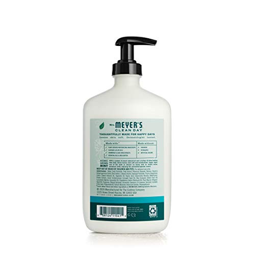Mrs. Meyer's Clean Day Body Lotion for Dry Skin - Non-Greasy Moisturizer with Essential Oils, Birch Wood Scent, 15.5 oz - Hydrating & Nourishing for Daily Skincare Routine