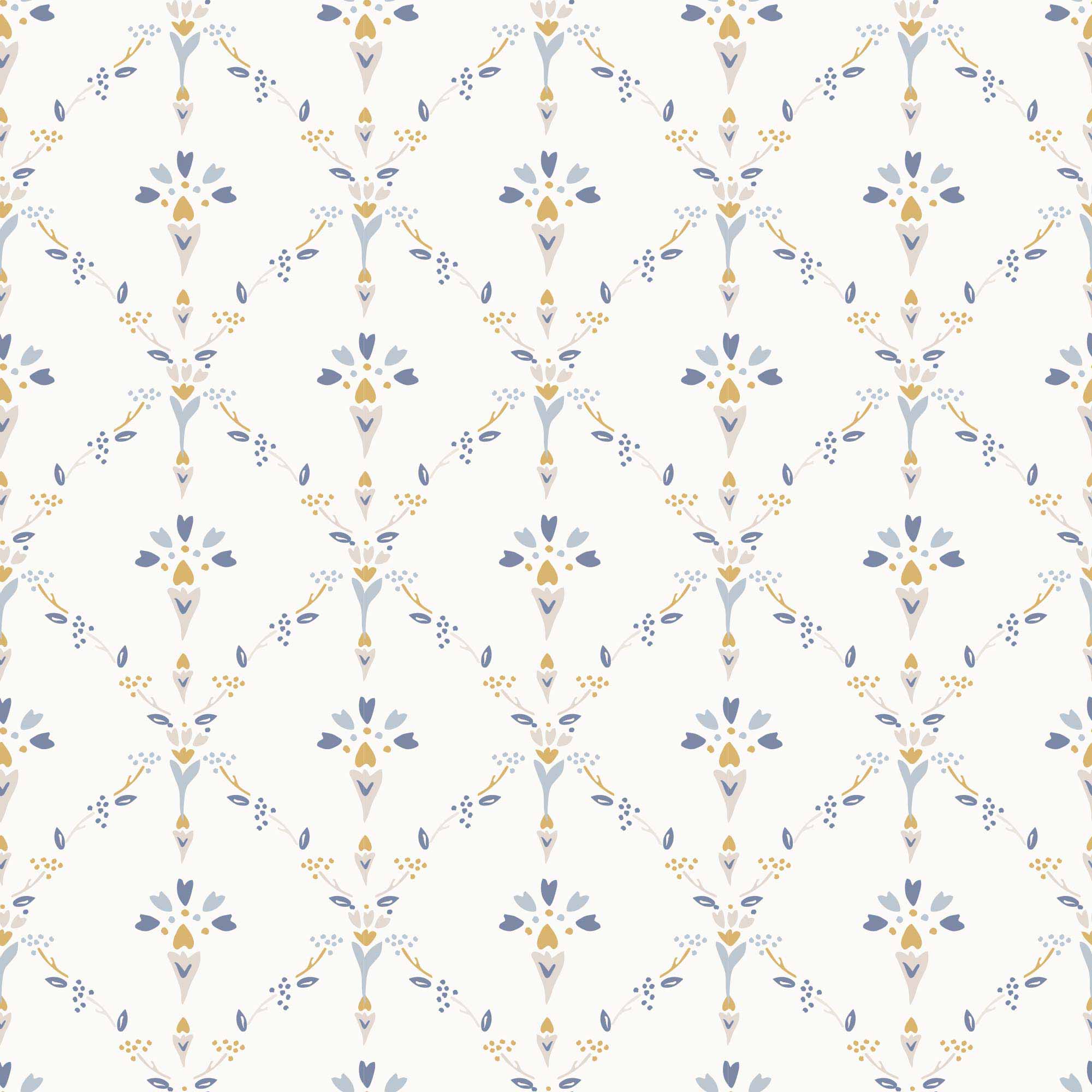 Blue Wallpaper Sample for Bedroom - Peel & Stick Removable Wallpaper - Coastal & Nursery Decor - Perfect for Accent Walls & Home Renovation