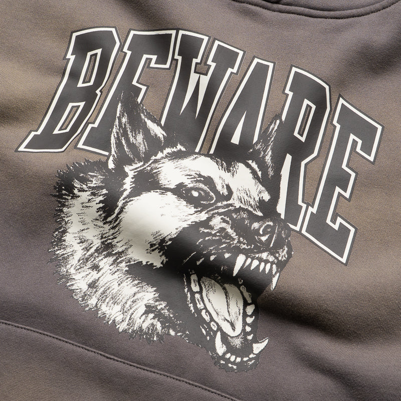Market Tonal Beware Hoodie - Cement Grey Pullover Sweatshirt for Men & Women | Streetwear Fashion, Casual Wear & Urban Lifestyle