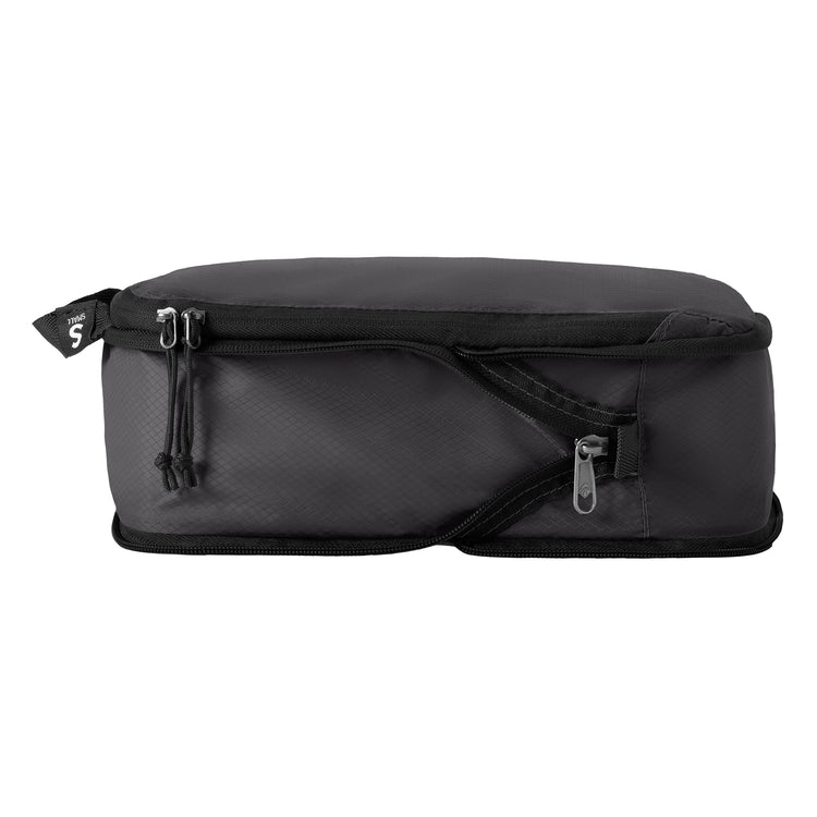 Eagle Creek Pack It Isolate Compression Cube Set S/M Black - Travel Organizer for Clothes & Accessories - Perfect for Backpacking, Camping & Business Trips