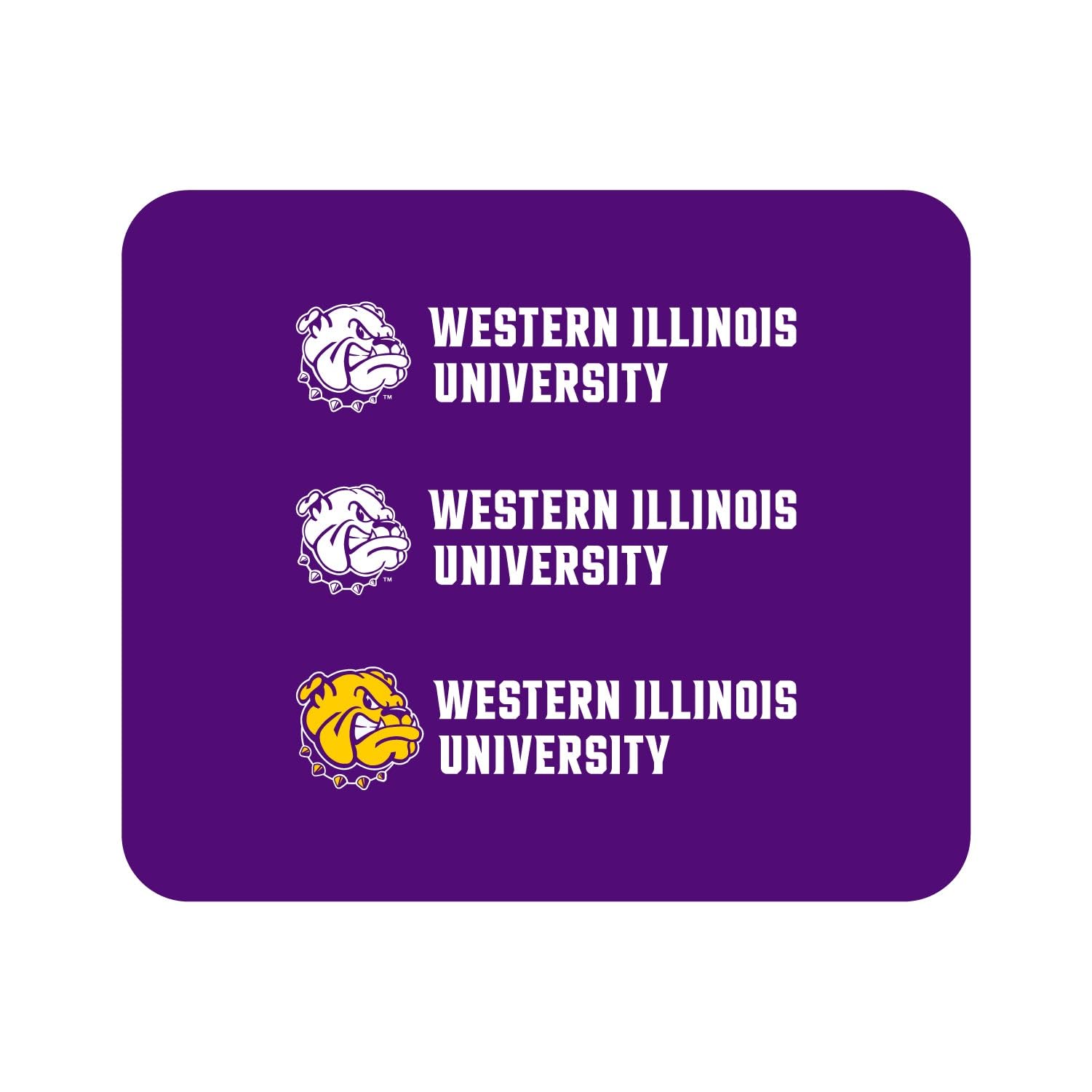 Western Illinois University Mouse Pad - Premium Fabric Gaming & Office Desk Mat for Computers, Laptops - Perfect for Work, Study & Gaming Setup
