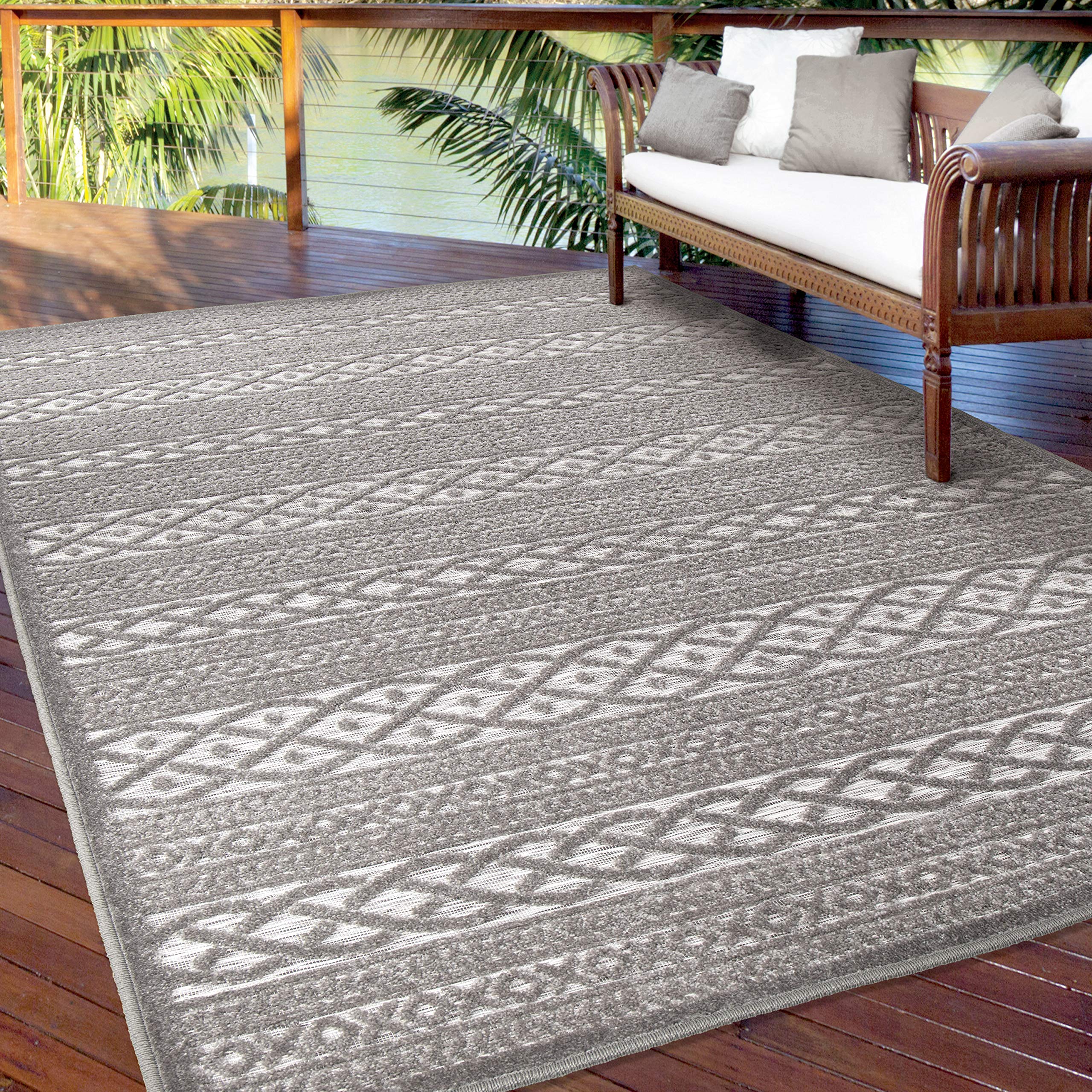 Orian Rugs Jenna Soft Modern Area Rug 5'2