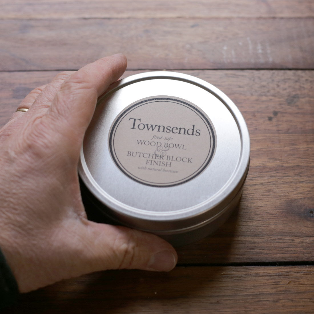 Premium Townsend's Wooden Bowl Finish - Food-Safe Natural Wood Conditioner for Cutting Boards & Kitchenware - Perfect for Restoring & Protecting Wooden Bowls, Utensils, and Salad Servers