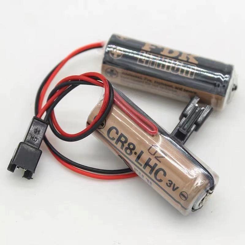 3 Pack CR8.LHC 17430 Lithium Batteries - Replacement for Fuji FDK, Toto TH559EDV410R & THP3053 - Compatible with Eco EFVS, Toto Flush Valves & Faucets - Long-Lasting Backup Power for Smart Toilets & Touchless Faucets