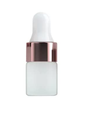 30-Pack 5ml Mini Frosted Glass Dropper Bottles with Rose Gold Droppers - DIY Serum, Essential Oil, Skincare & Sample Containers for Travel, Gifts & Beauty Products