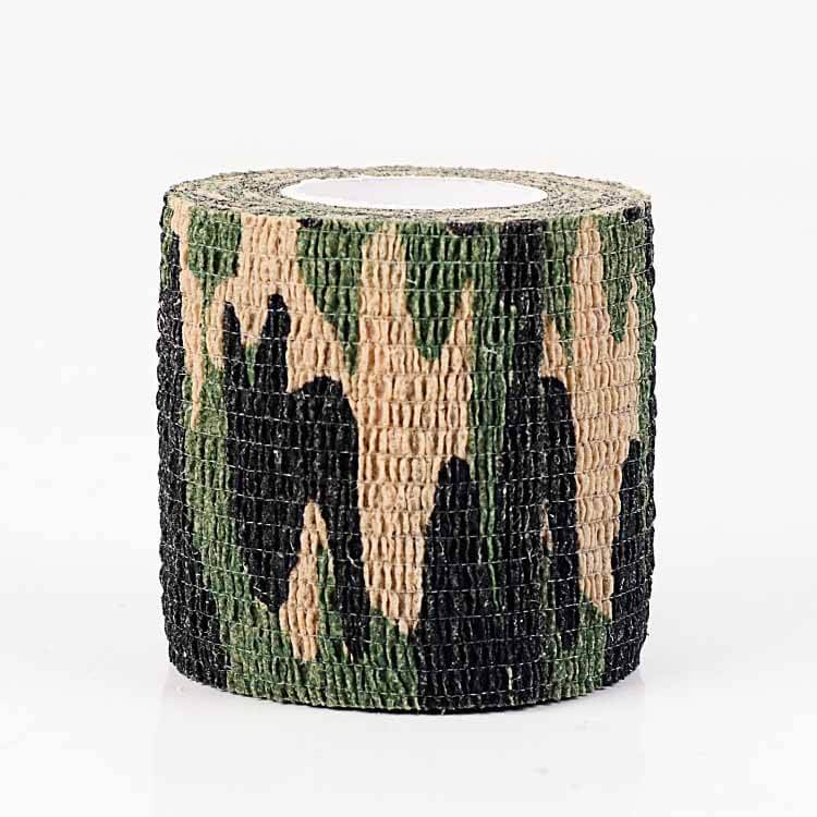 Self Adhesive Camo Tape 5cm x 4.5m - Waterproof Camouflage Tape for Guns, Gear & Outdoor Equipment - Perfect for Hunting, Airsoft & Tactical Use