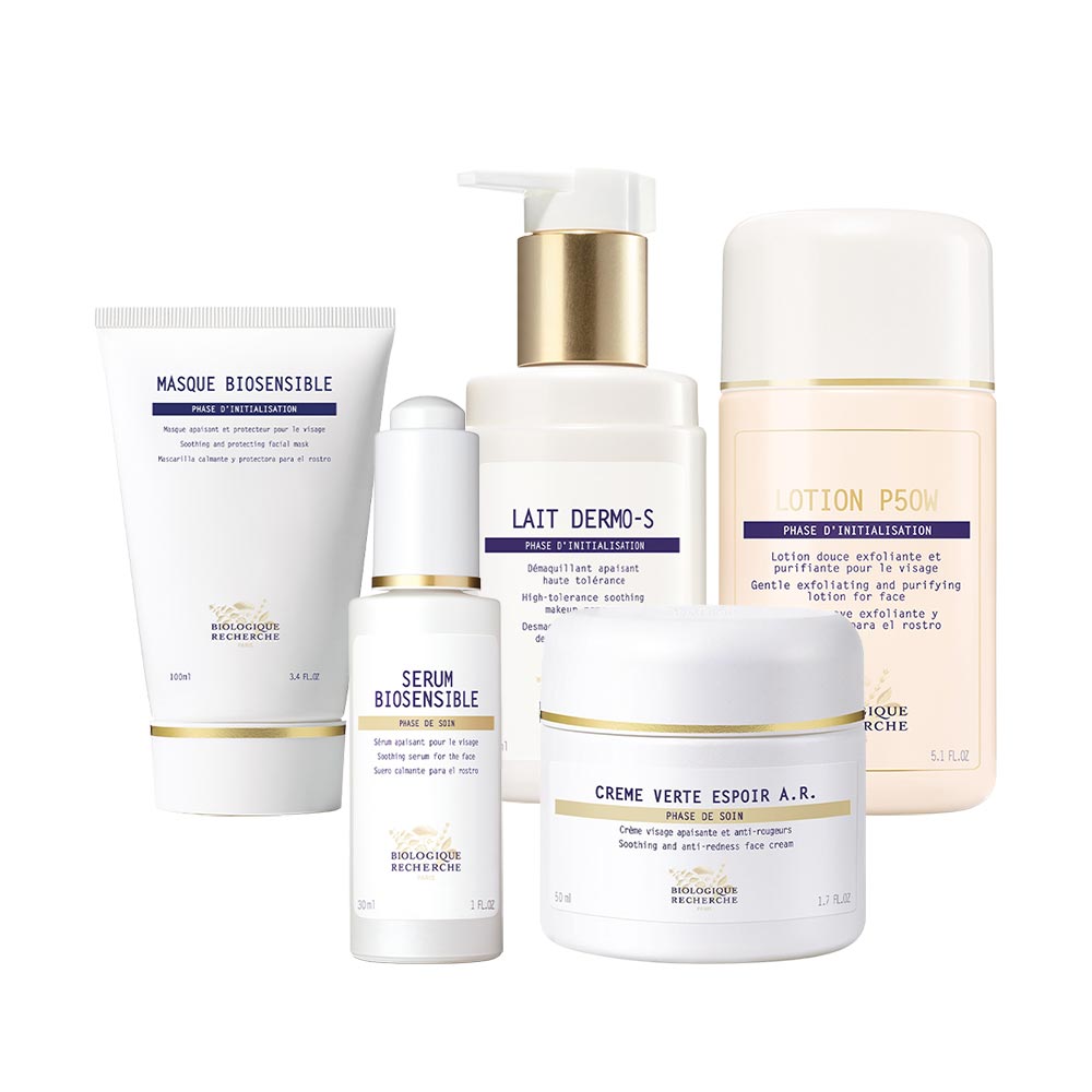 Gentle Skincare Set for Sensitive Skin - 5-Piece Starter Kit with Soothing & Hydrating Formulas | Perfect for Daily Cleansing, Moisturizing & Calming Irritated Skin