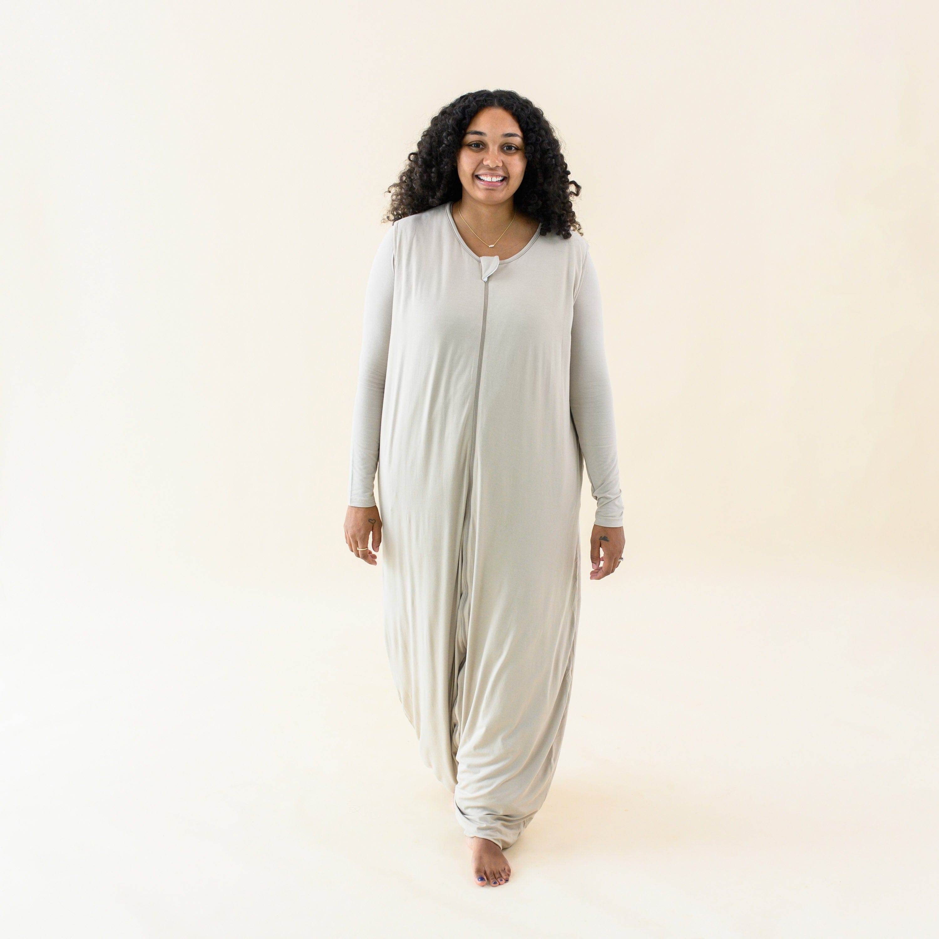 Adult Sleeping Bag Walker - Lightweight & Comfortable for Camping, Hiking, and Outdoor Adventures (Almond Color)
