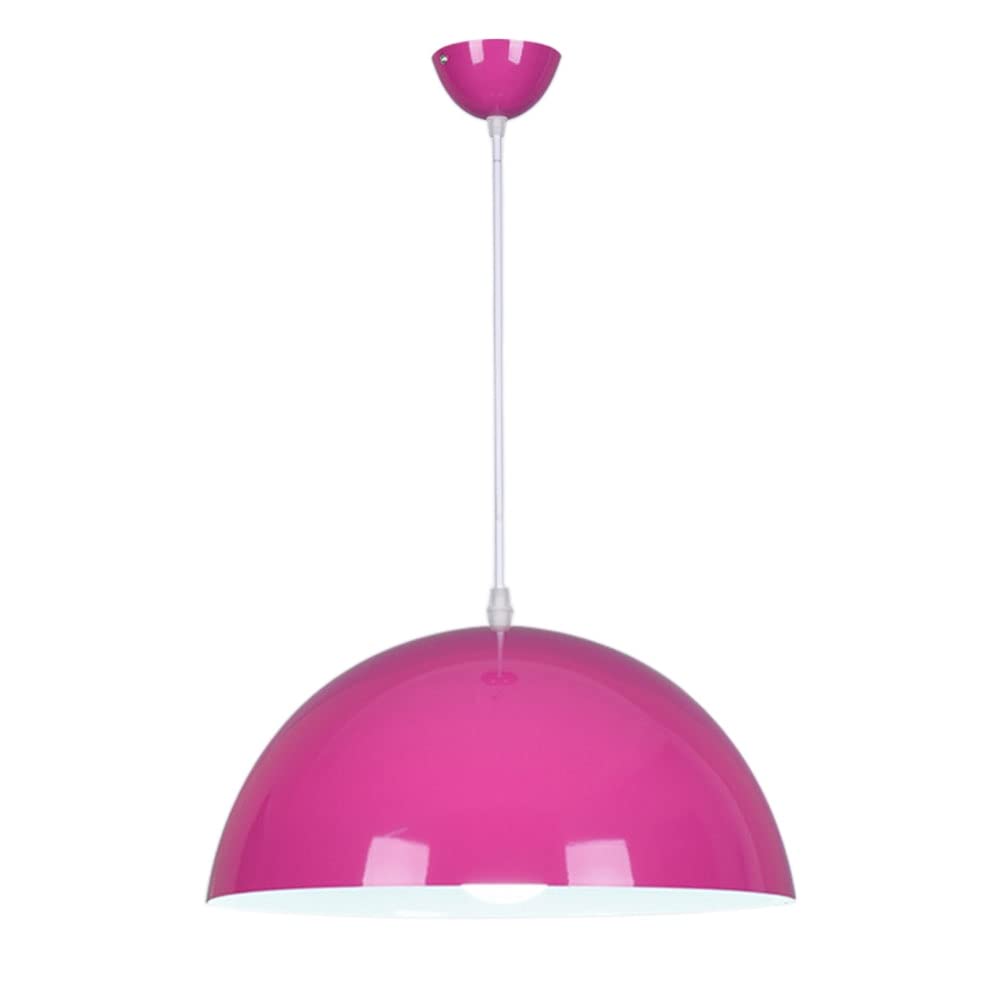CHENKUI Modern Minimalist Macaron Pendant Light - Nordic Style Colored Chandelier with E27 Base, Metal Hanging Lamp Fixture for Living Room, Bedroom & Dining Room - Perfect for Home Decor, Kitchen Island Lighting and Coffee Shop Ambiance