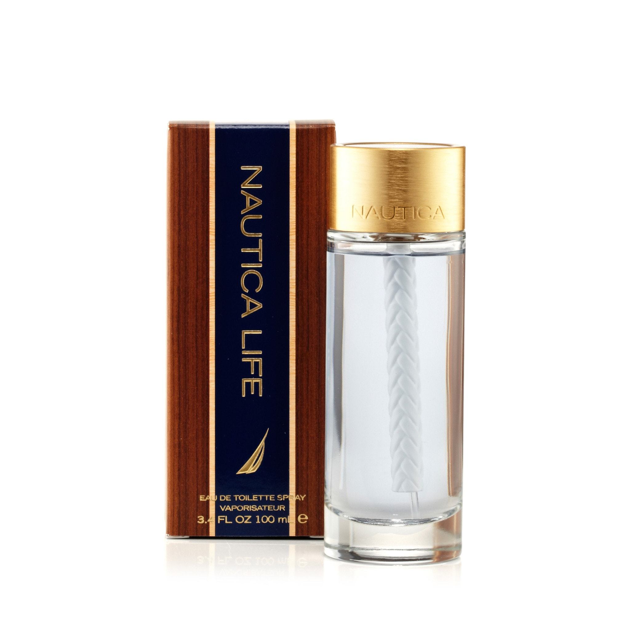 Nautica Life Men's Eau De Toilette Cologne Spray - Fresh Aquatic Fragrance for Daily Wear & Special Occasions