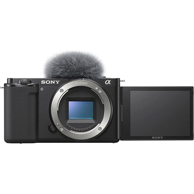 Sony Alpha ZV-E10 APS-C Mirrorless Vlogging Camera Kit with Accessories - Perfect for YouTube, Travel & Content Creation