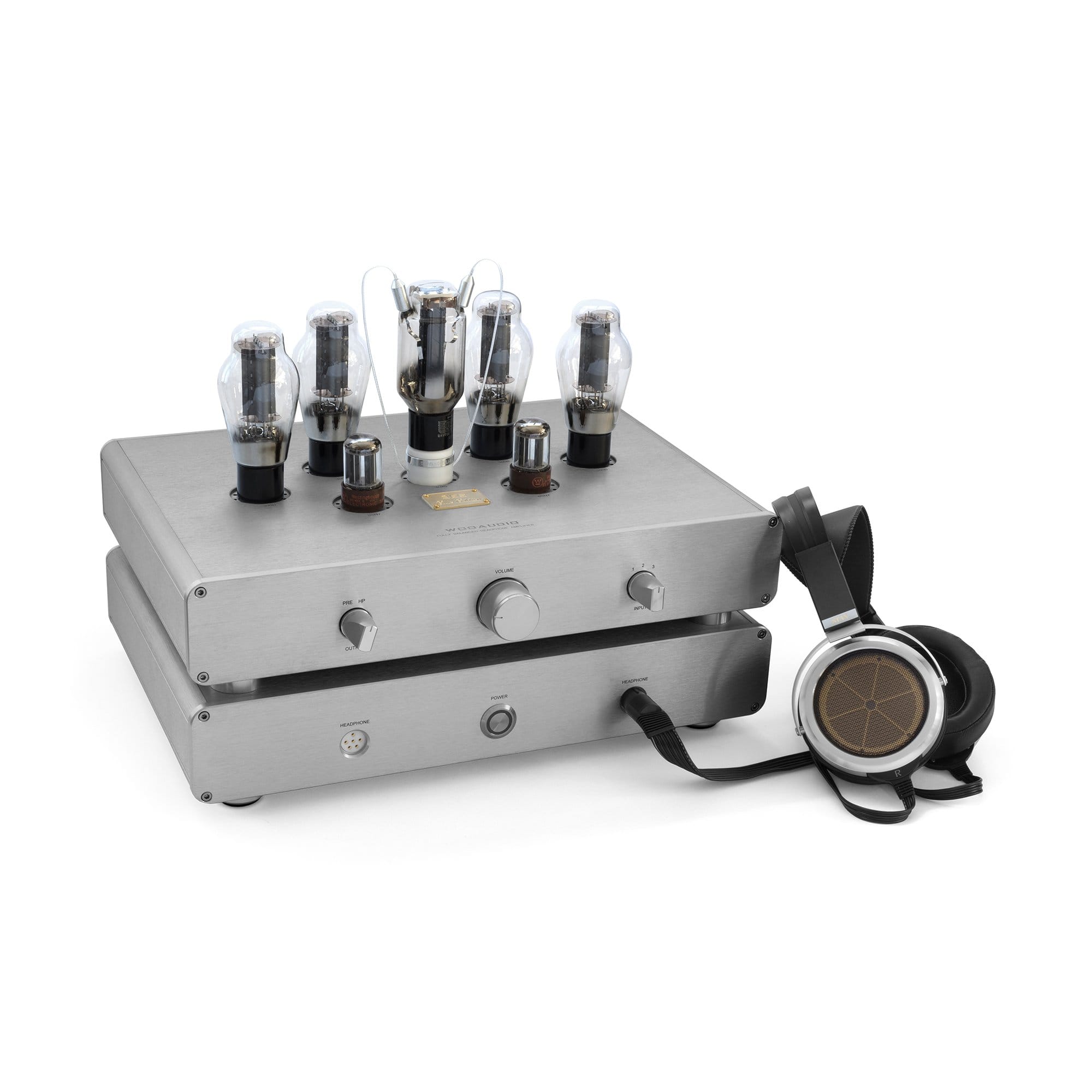 Woo Audio 3ES Electrostatic Tube Headphone Amplifier - Premium High-End Audio Equipment for Audiophiles | Perfect for Home Listening Studios & Professional Music Production