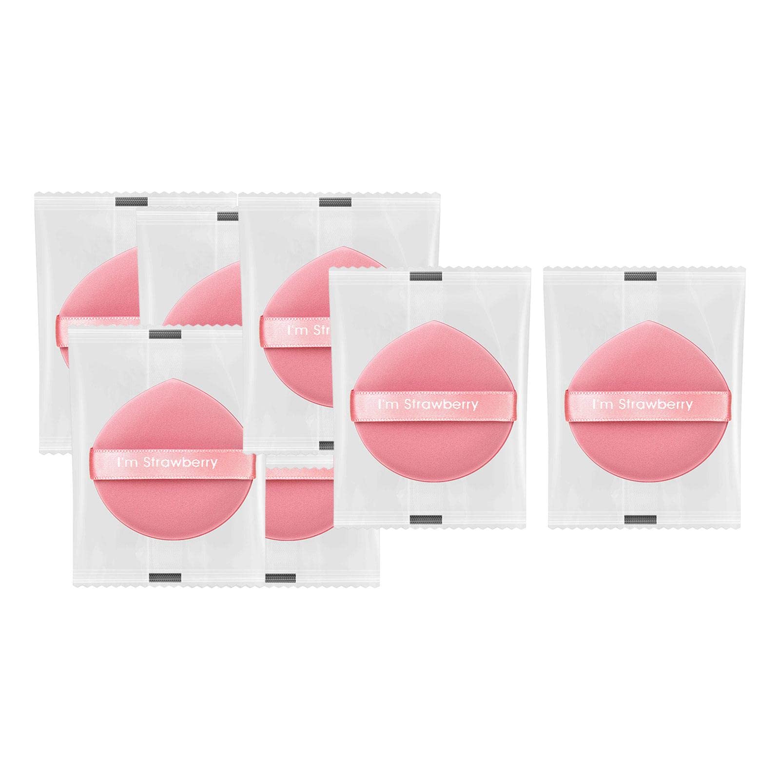 7x Air Cushion Powder Puff - Soft Makeup Blending Sponge for Liquid & Cream Foundation, Concealer Application - Includes Travel Pouch | Perfect for On-the-Go Touchups & Professional Makeup Looks