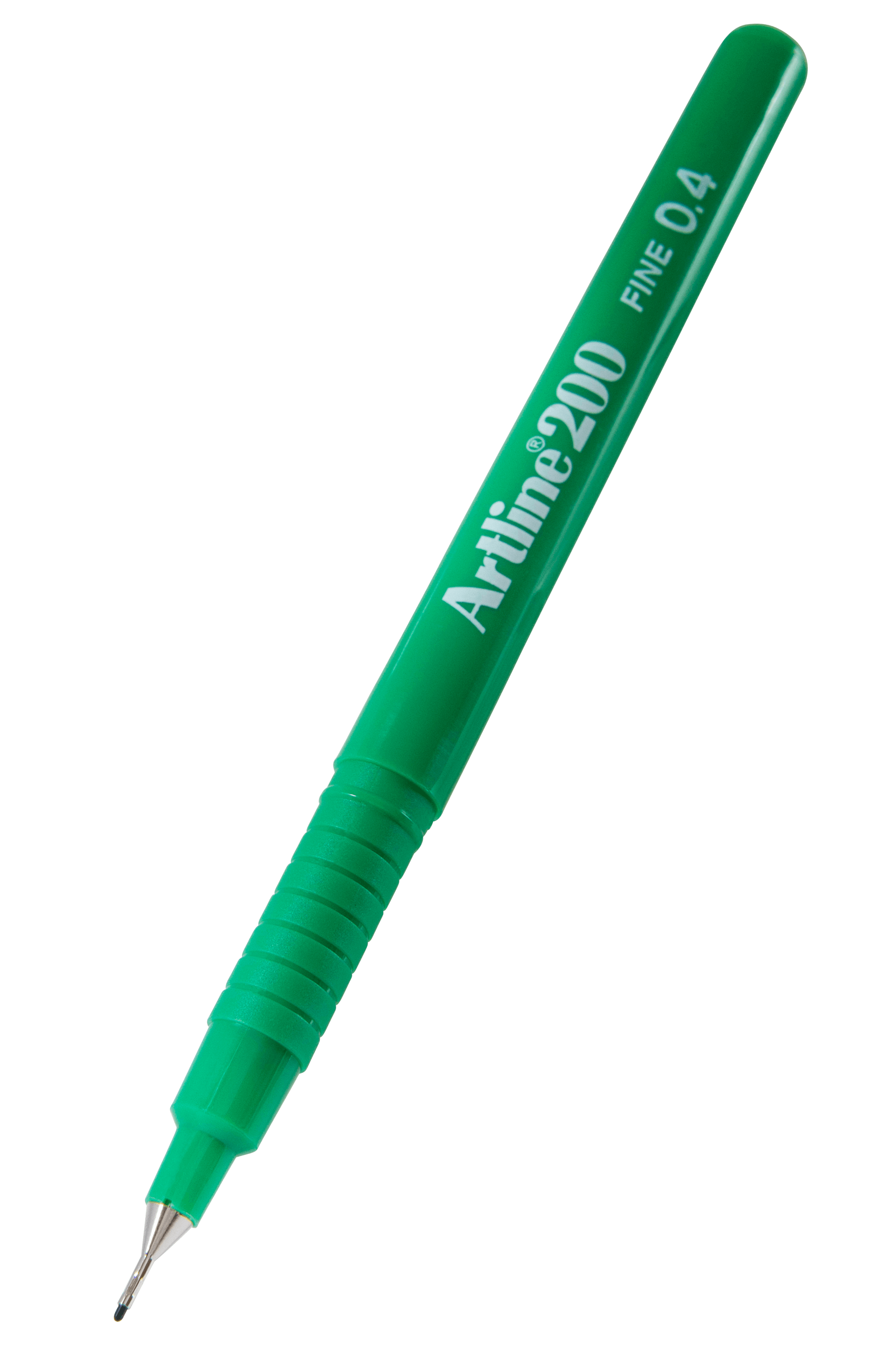 Artline 200 Fineliner Pen Set - 0.4mm Fine Tip Green Marker Pens (12 Pack) - Perfect for Drawing, Sketching, Note Taking & Bullet Journaling